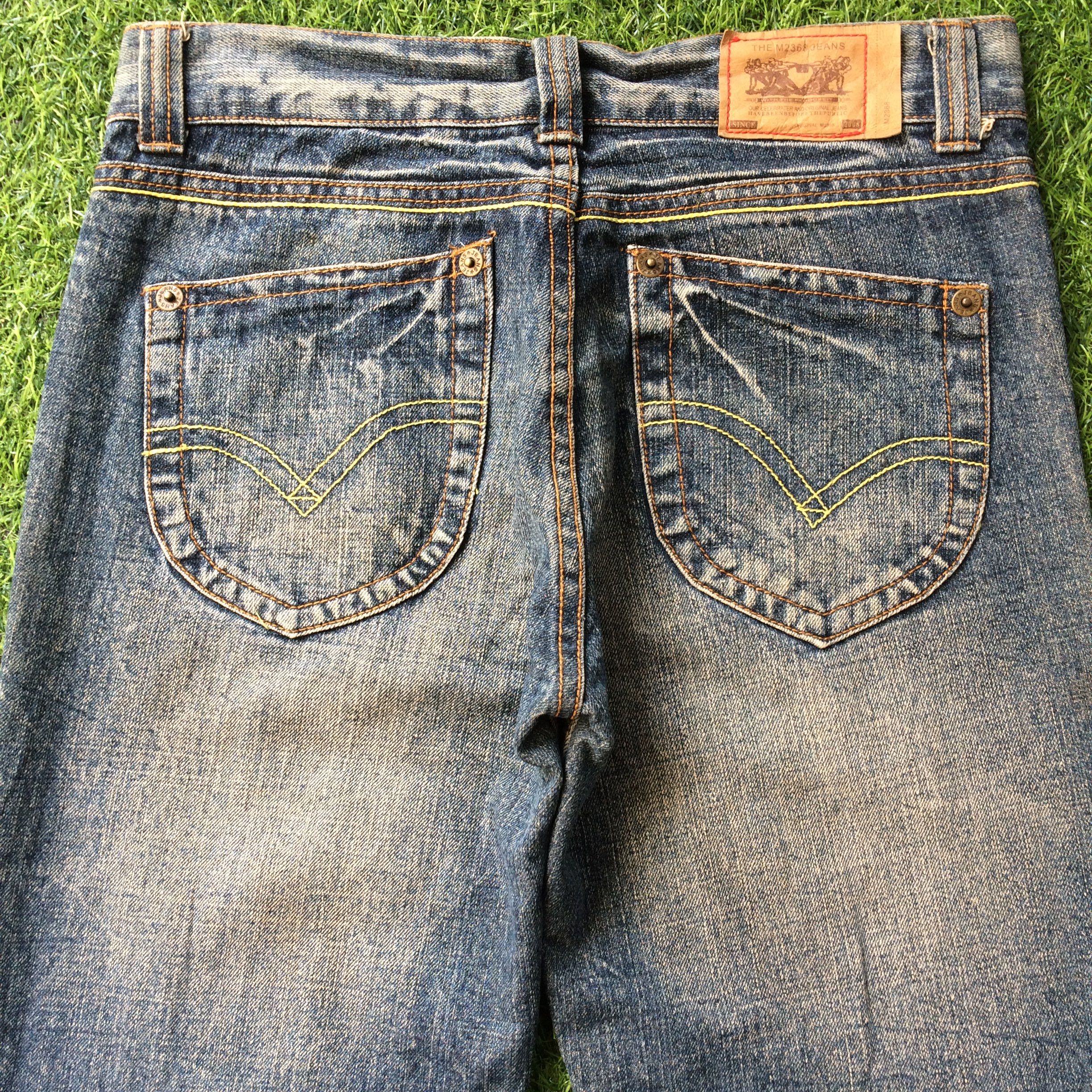 Japanese Brand Distressed Japanese Jeans #D-409 Size 28" / US 6 / IT 42 - 4 Thumbnail