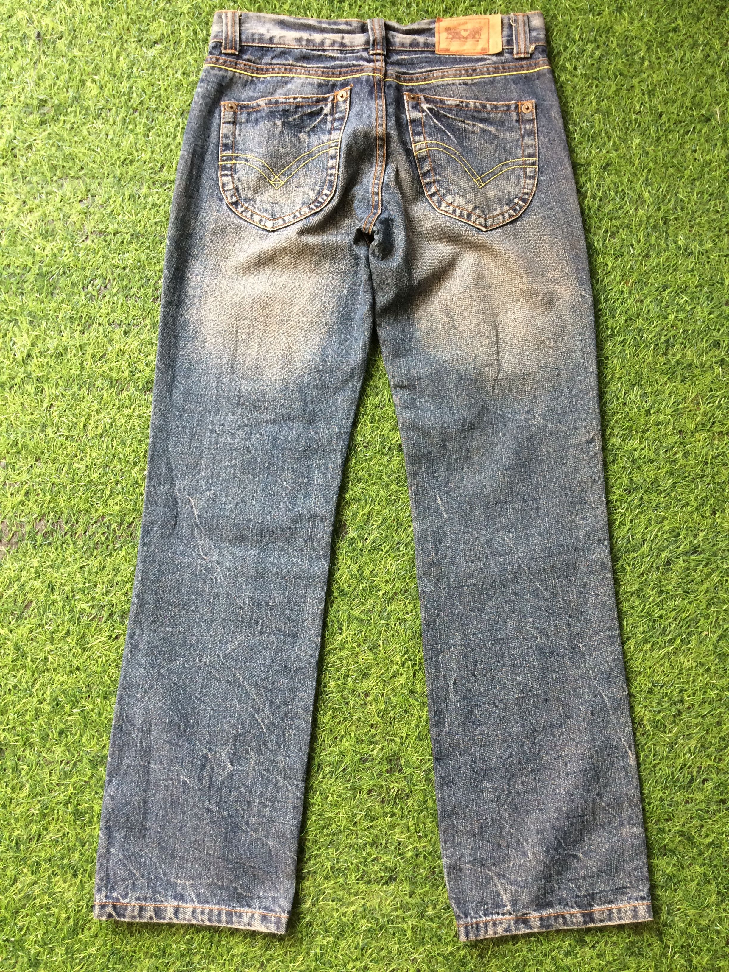 Japanese Brand Distressed Japanese Jeans #D-409 Size 28" / US 6 / IT 42 - 2 Thumbnail