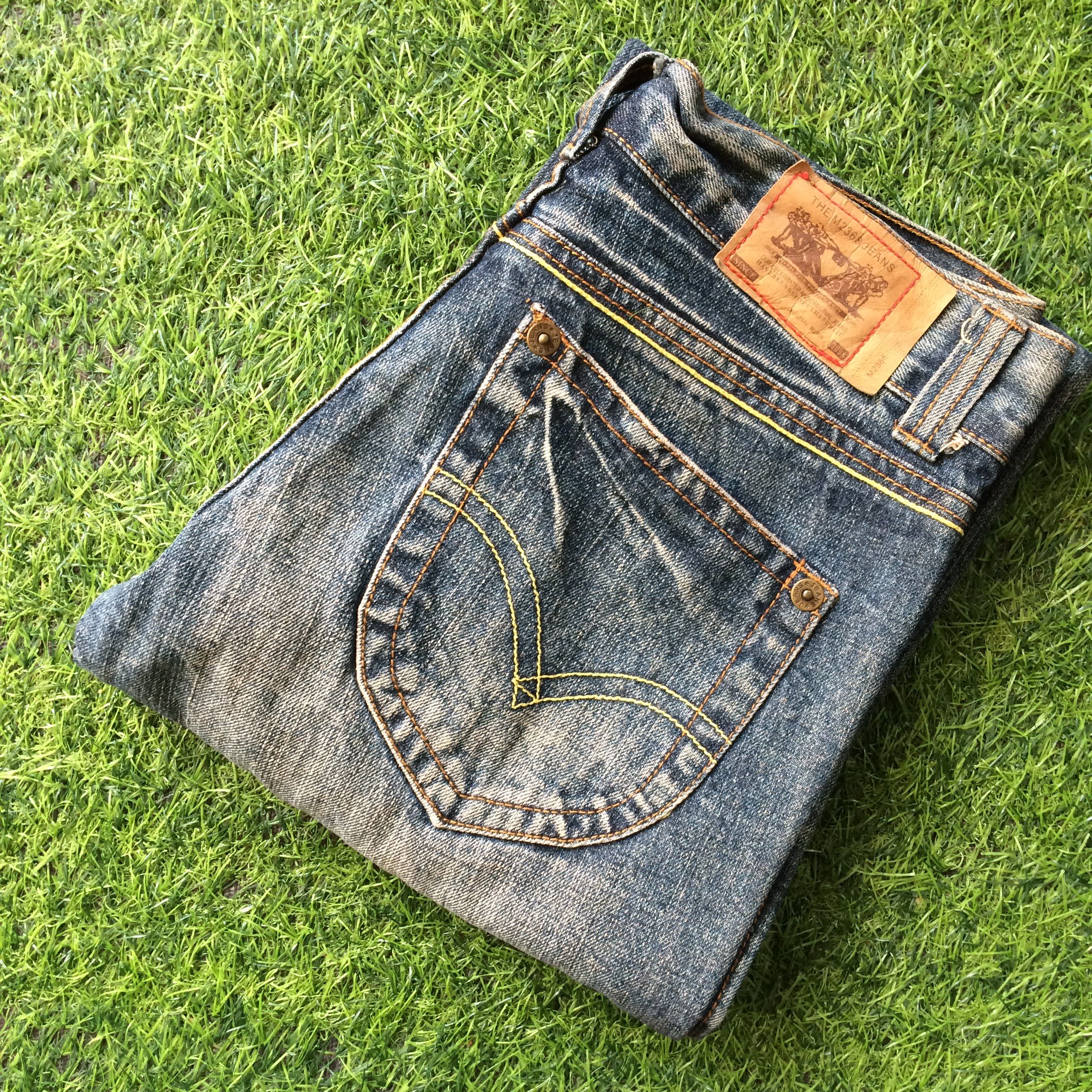 Japanese Brand Distressed Japanese Jeans #D-409 Size 28" / US 6 / IT 42 - 9 Thumbnail