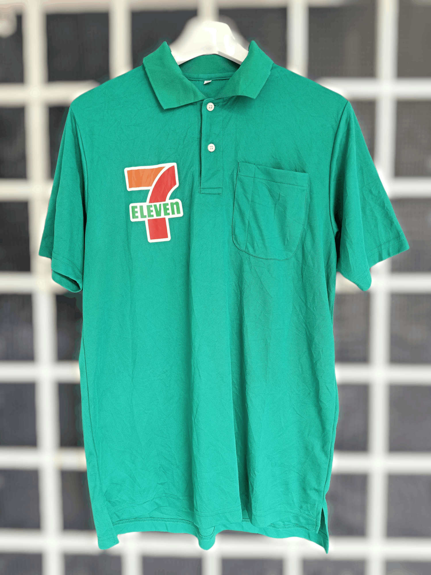 Japanese Brand × Uniform Wares Vintage 90s 7 Eleven Jersey Shirt Size US L / EU 52-54 / 3 - 1 Thumbnail