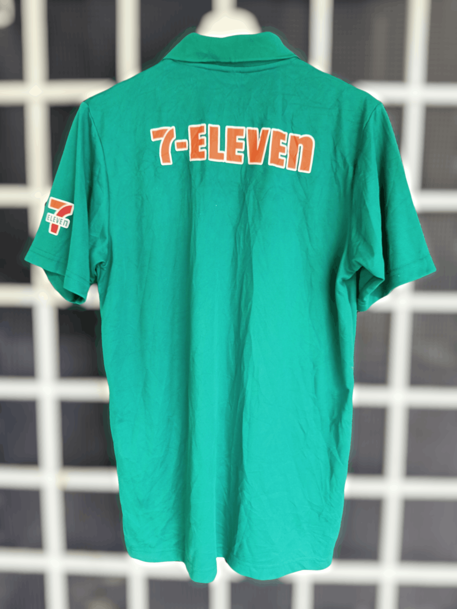 Japanese Brand × Uniform Wares Vintage 90s 7 Eleven Jersey Shirt Size US L / EU 52-54 / 3 - 2 Thumbnail