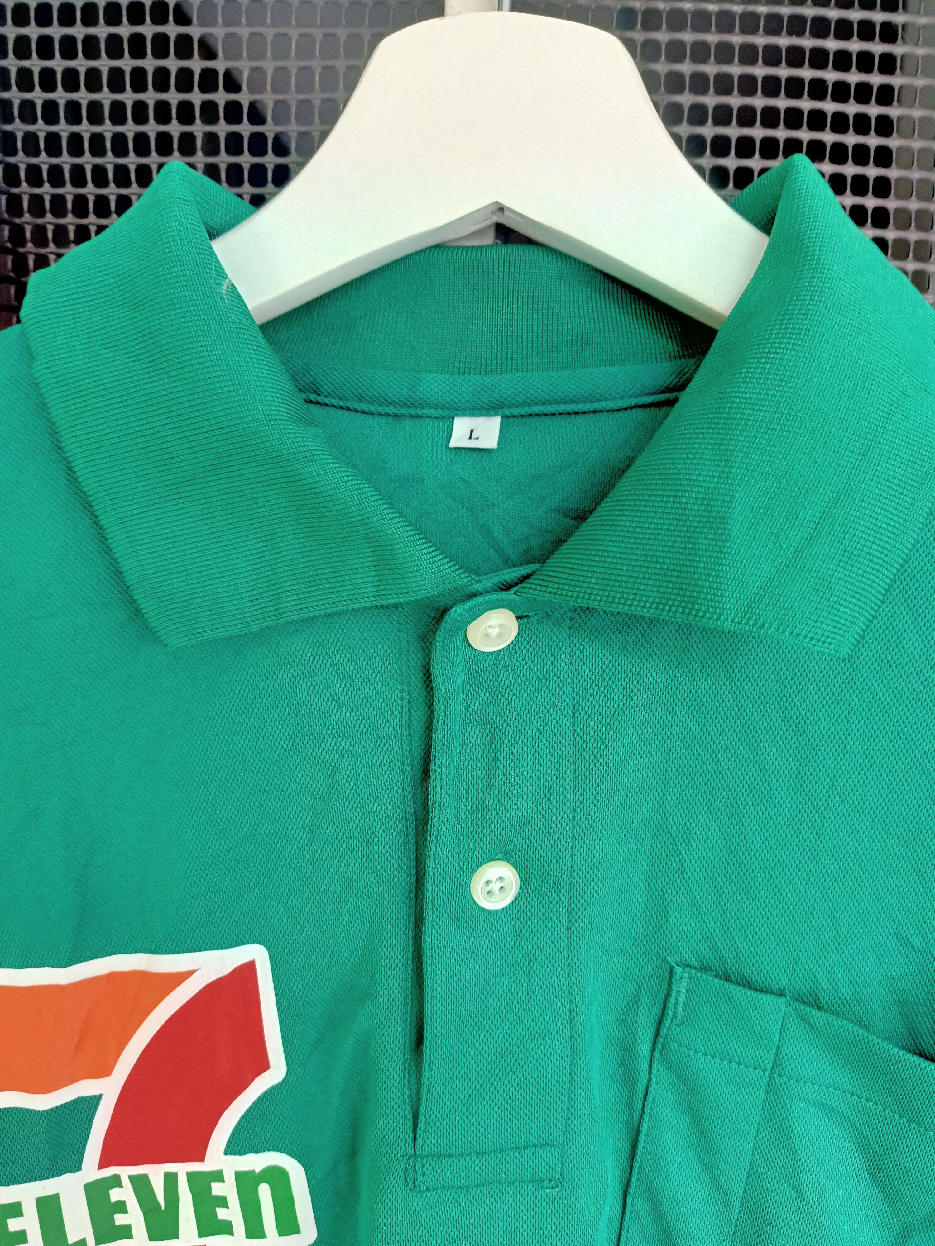 Japanese Brand × Uniform Wares Vintage 90s 7 Eleven Jersey Shirt Size US L / EU 52-54 / 3 - 4 Thumbnail