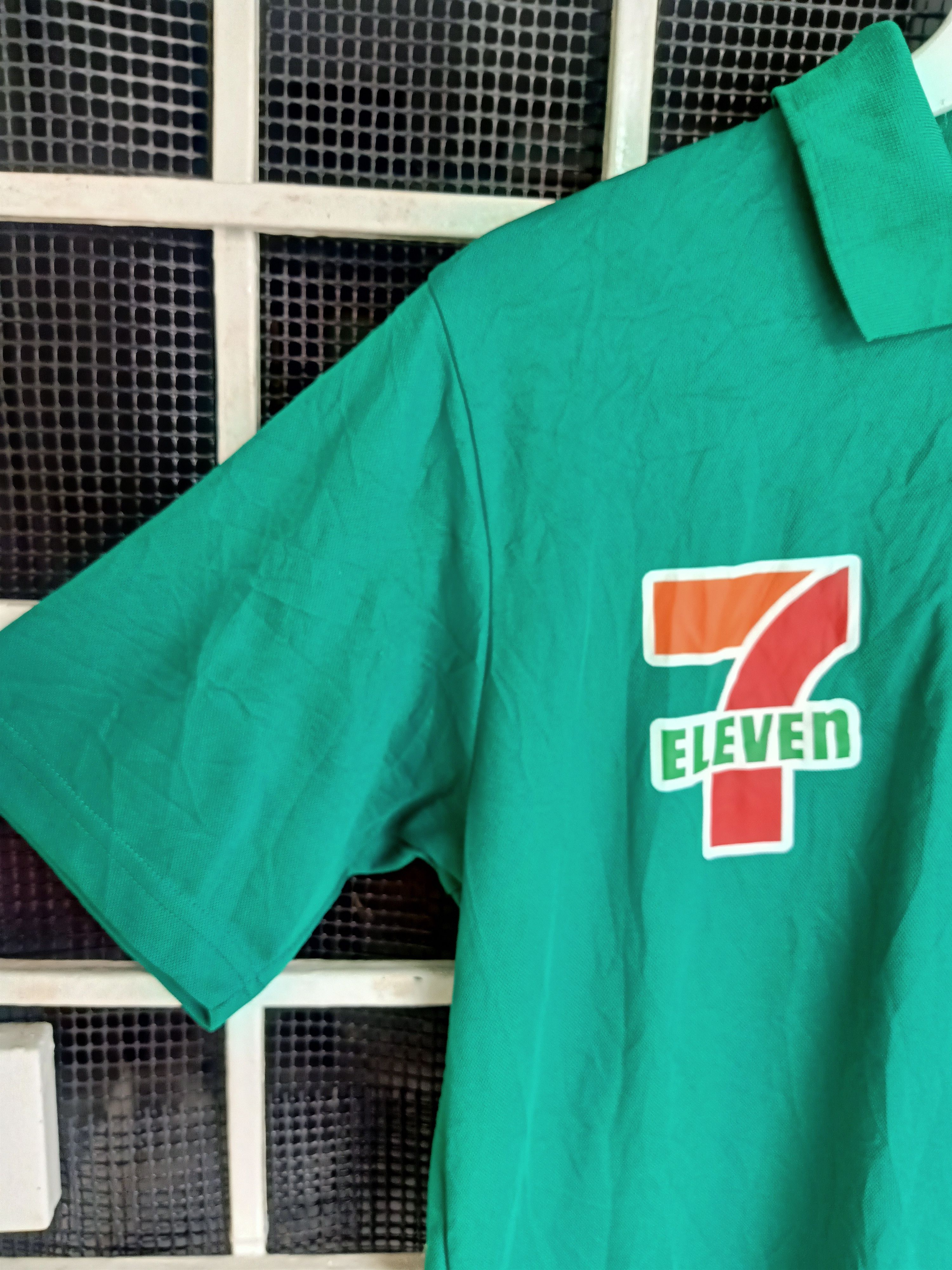 Japanese Brand × Uniform Wares Vintage 90s 7 Eleven Jersey Shirt Size US L / EU 52-54 / 3 - 6 Thumbnail