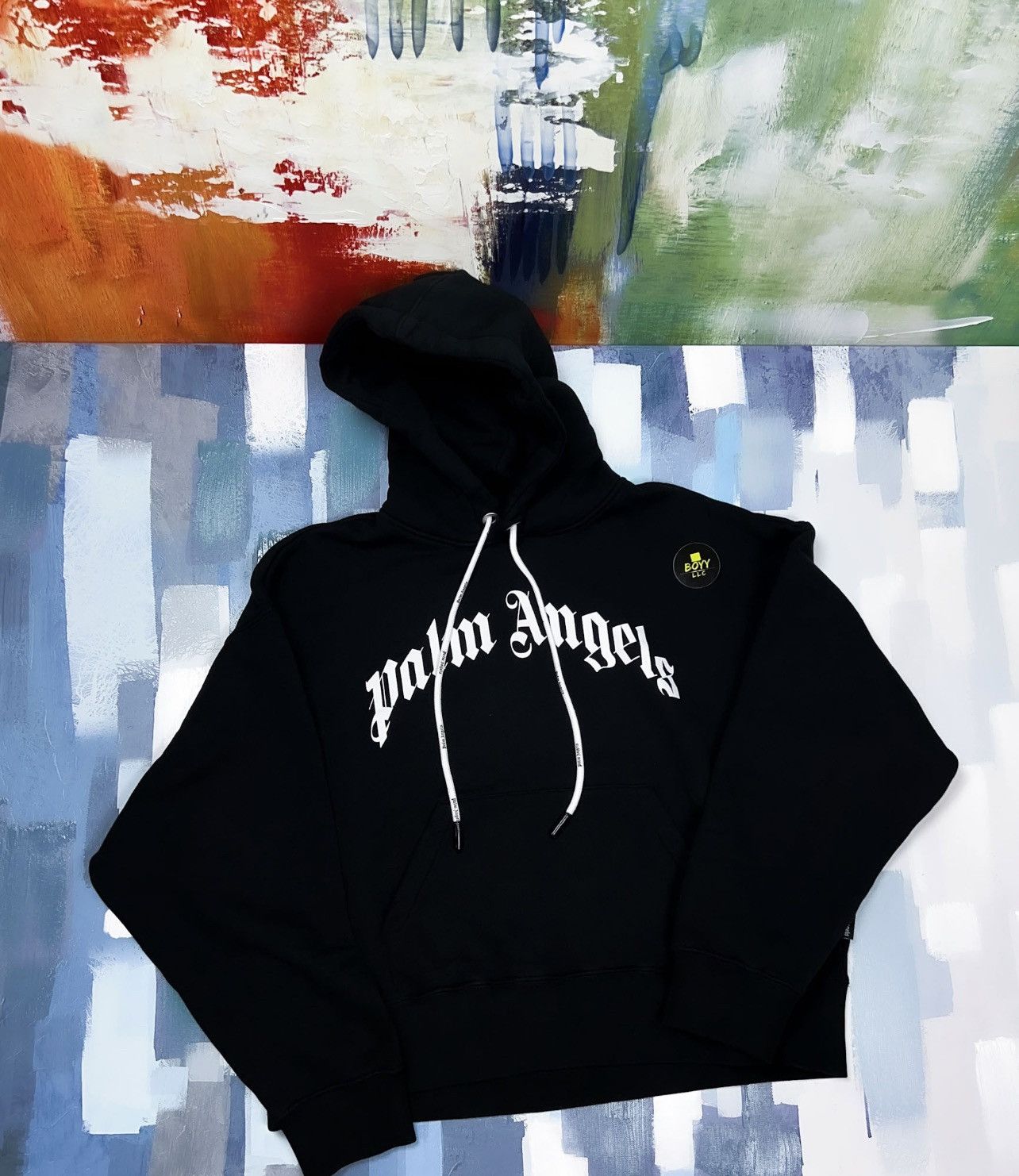 Palm Angels Palm angels oversized logo hoodie Size US M / EU 48-50 / 2 - 1 Preview