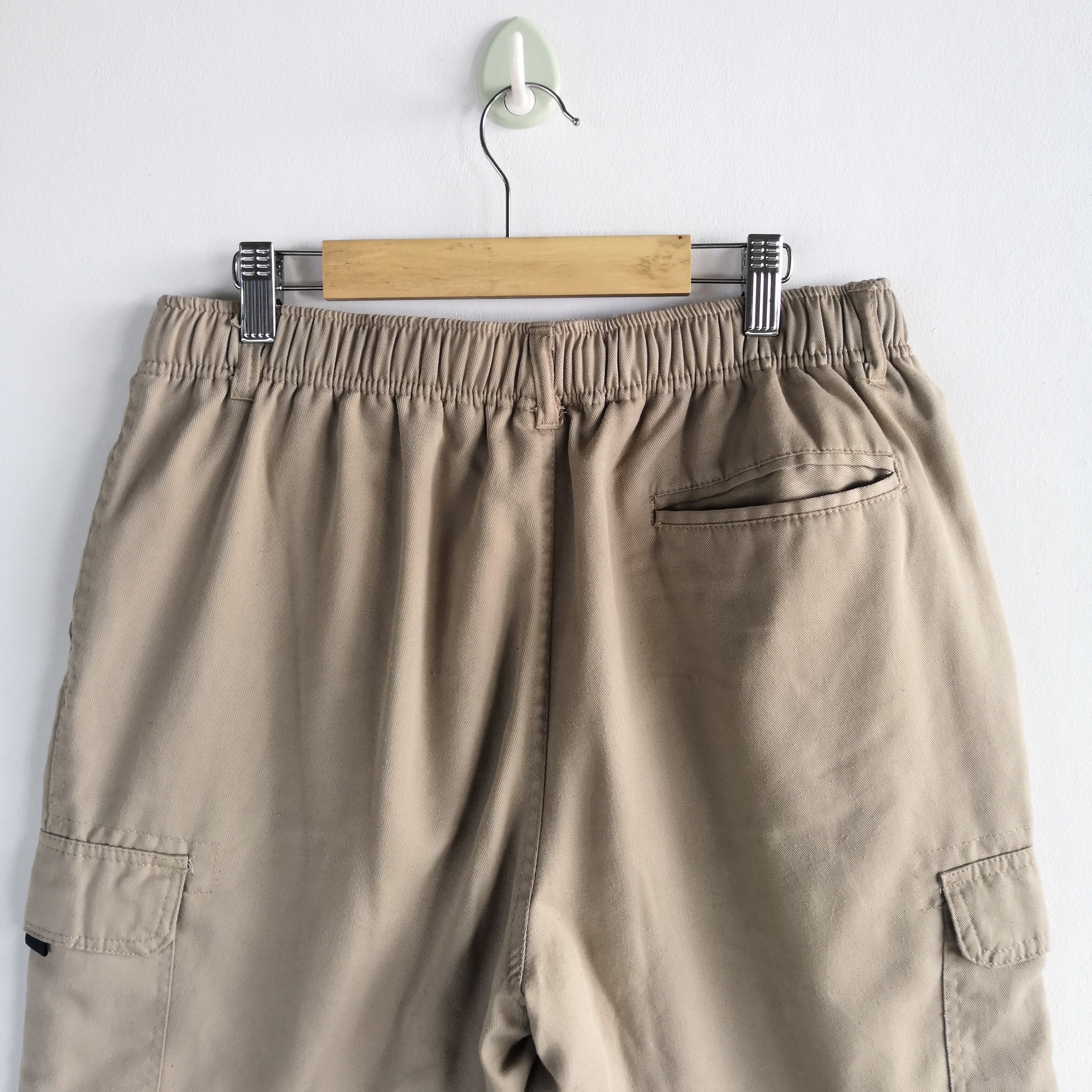Japanese Brand × Vintage Japanese Cargo Pants Multi Pocket Checkered Trousers Size US 30 / EU 46 - 5 Thumbnail