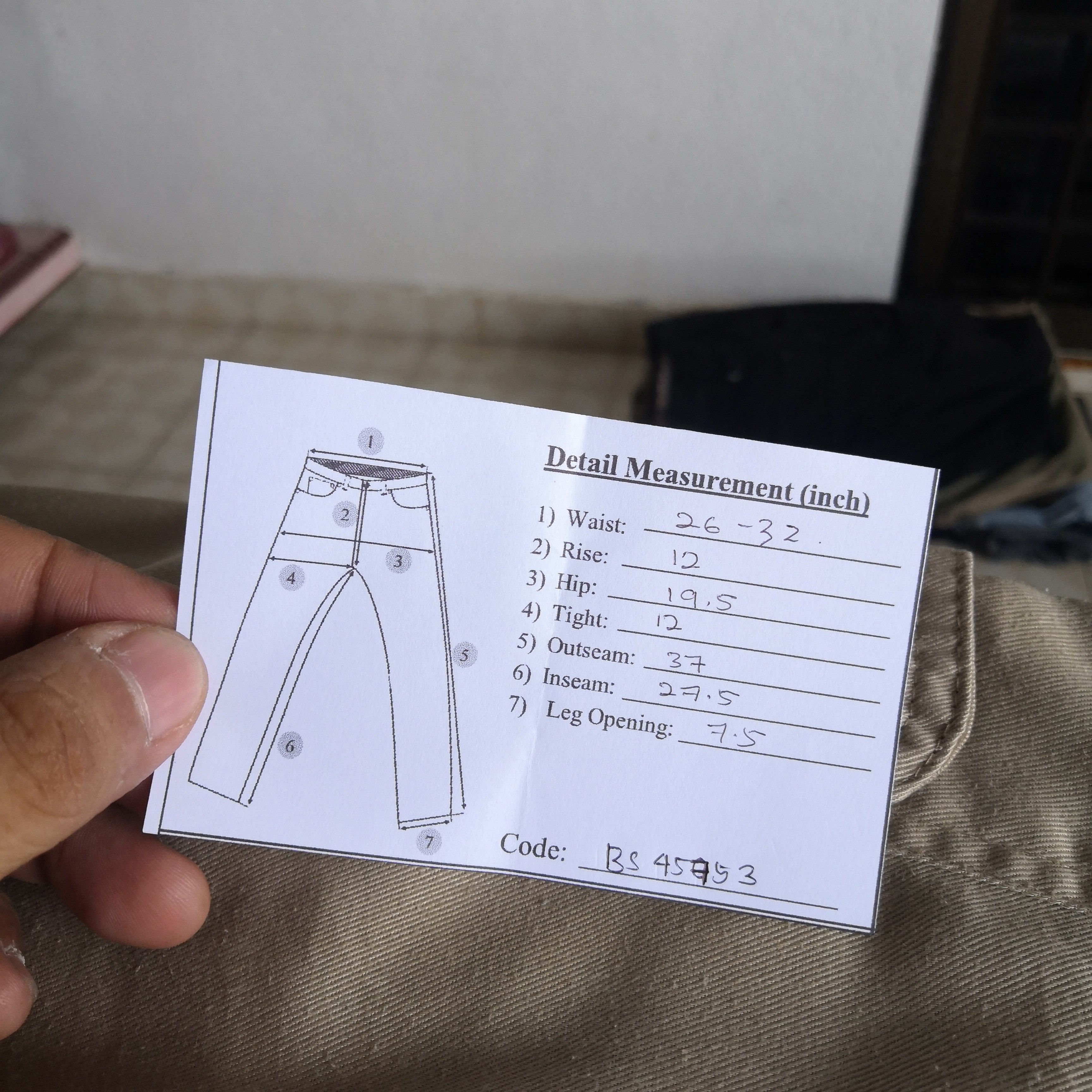 Japanese Brand × Vintage Japanese Cargo Pants Multi Pocket Checkered Trousers Size US 30 / EU 46 - 13 Thumbnail