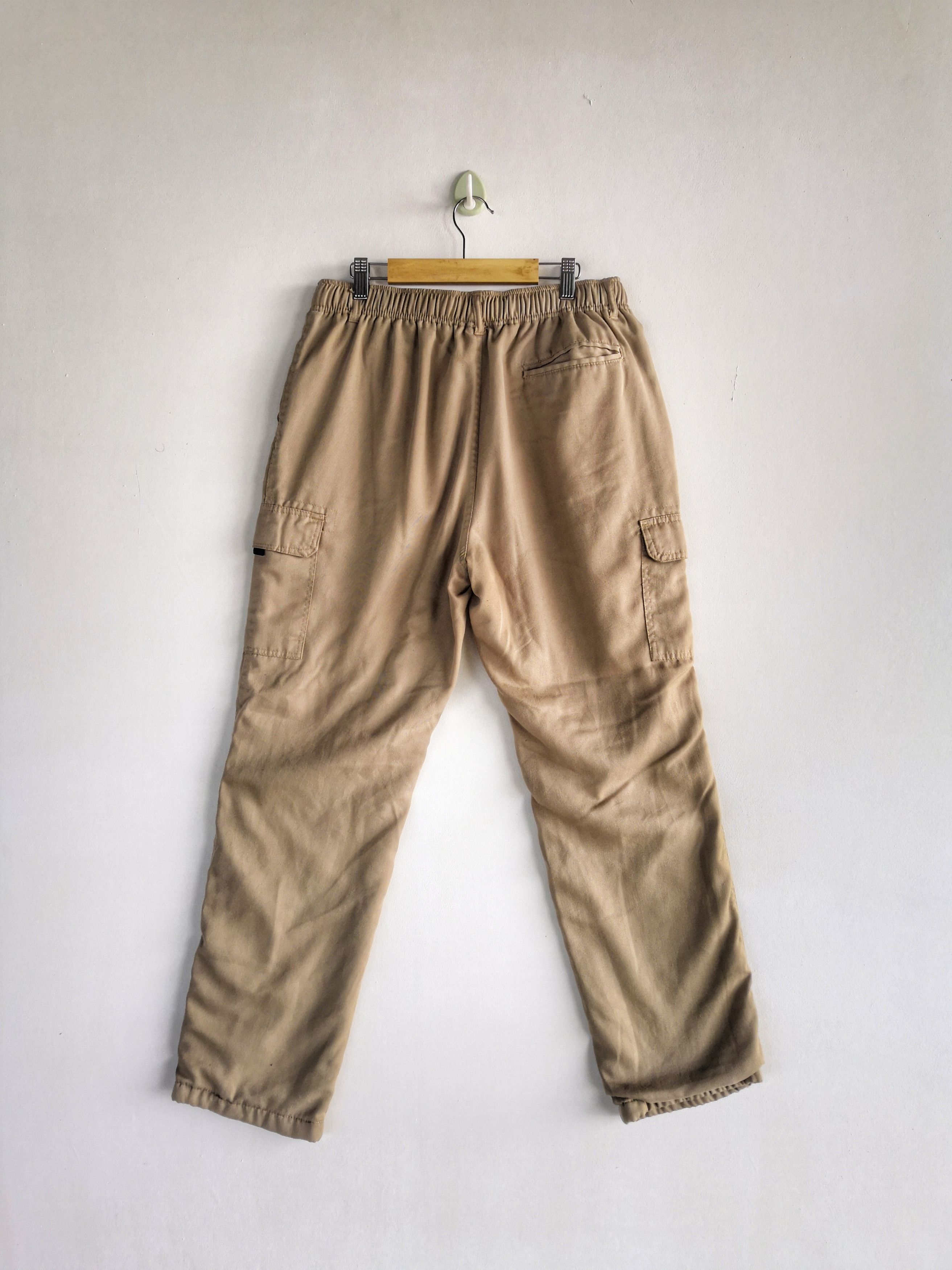 Japanese Brand × Vintage Japanese Cargo Pants Multi Pocket Checkered Trousers Size US 30 / EU 46 - 2 Thumbnail
