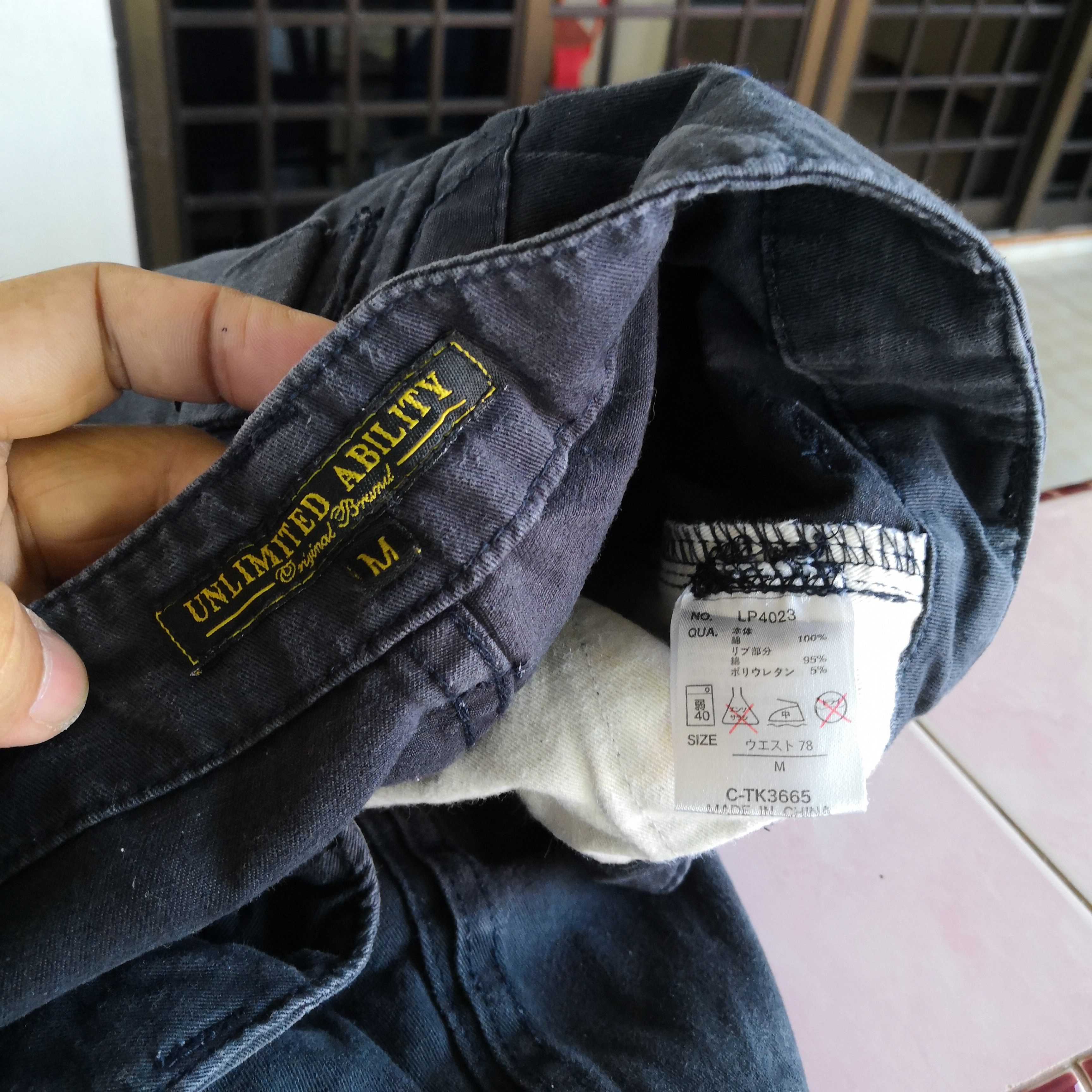 Japanese Brand × Vintage Japanese Cargo Pants Multi Pocket Bondage Parachute Size US 30 / EU 46 - 10 Thumbnail