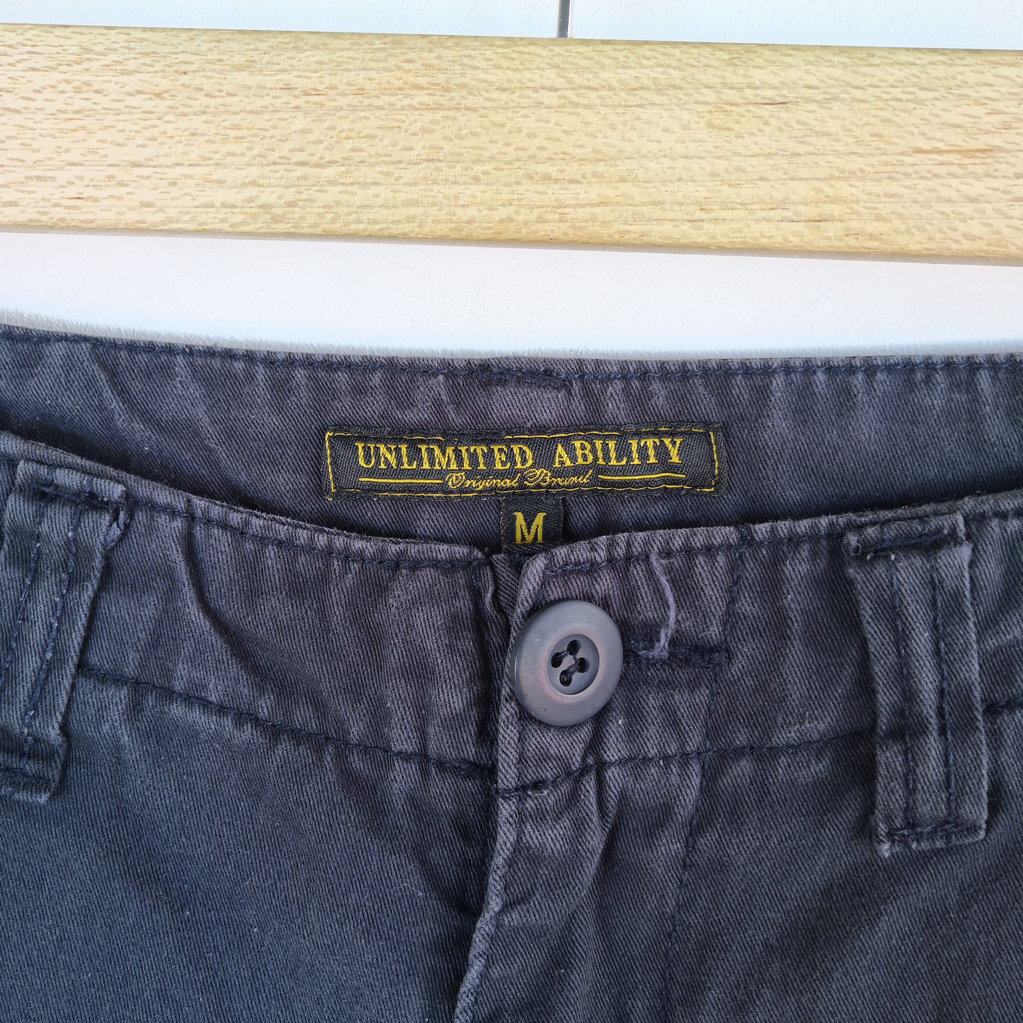 Japanese Brand × Vintage Japanese Cargo Pants Multi Pocket Bondage Parachute Size US 30 / EU 46 - 7 Thumbnail