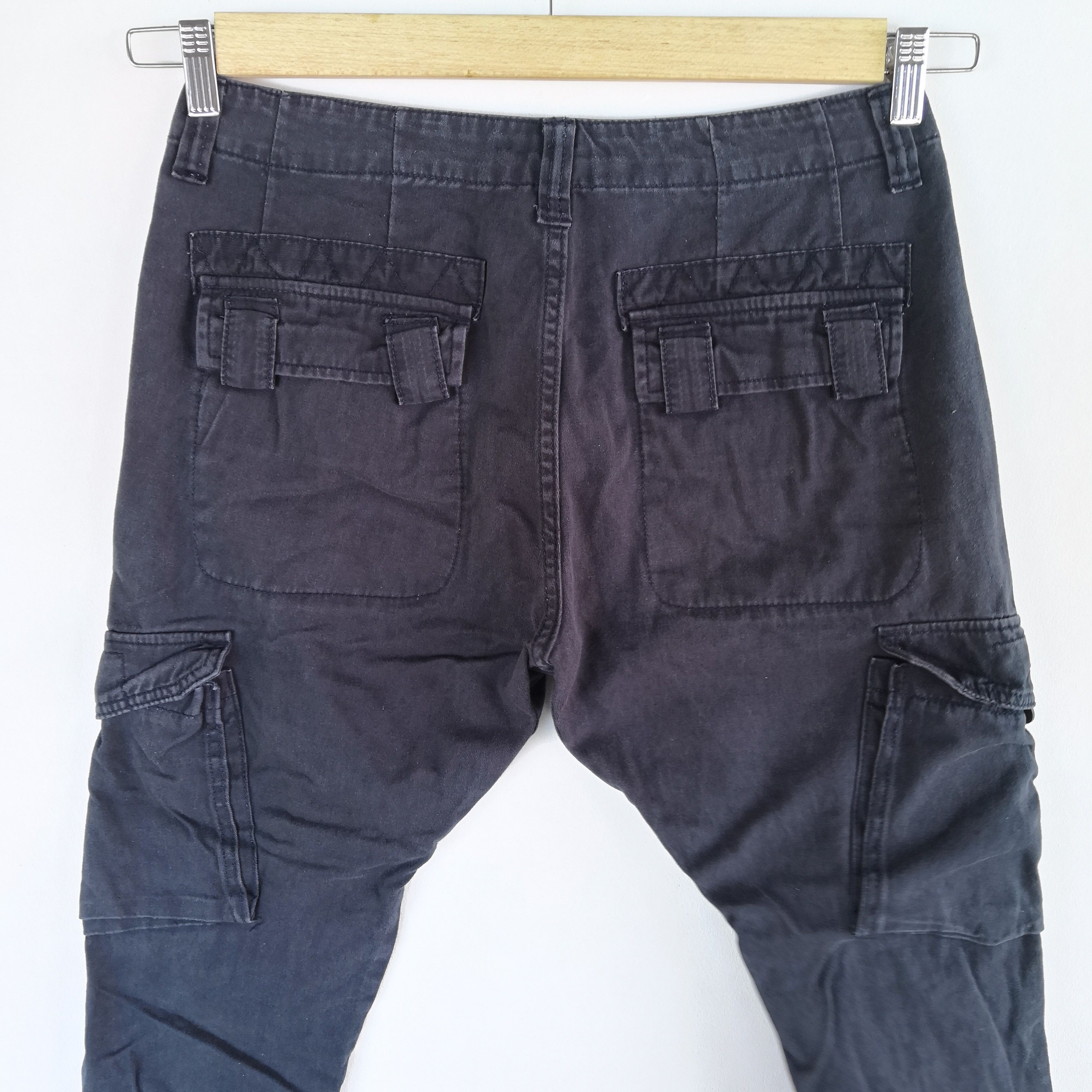 Japanese Brand × Vintage Japanese Cargo Pants Multi Pocket Bondage Parachute Size US 30 / EU 46 - 6 Thumbnail