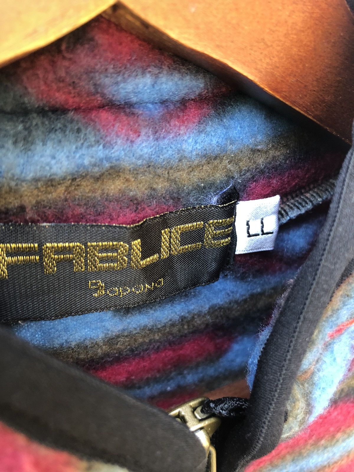 Japanese Brand Japanese brand fablice fleece multi colour jacket Size US L / EU 52-54 / 3 - 4 Thumbnail