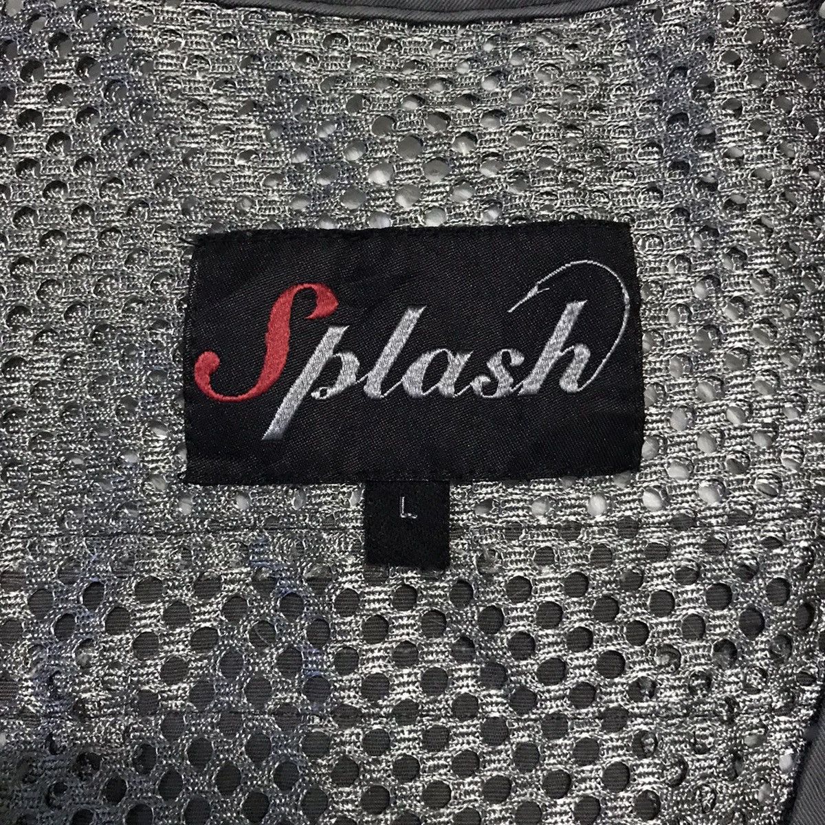 Japanese Brand Splash Netting Vest Cargo Multipockets Size US L / EU 52-54 / 3 - 16 Thumbnail