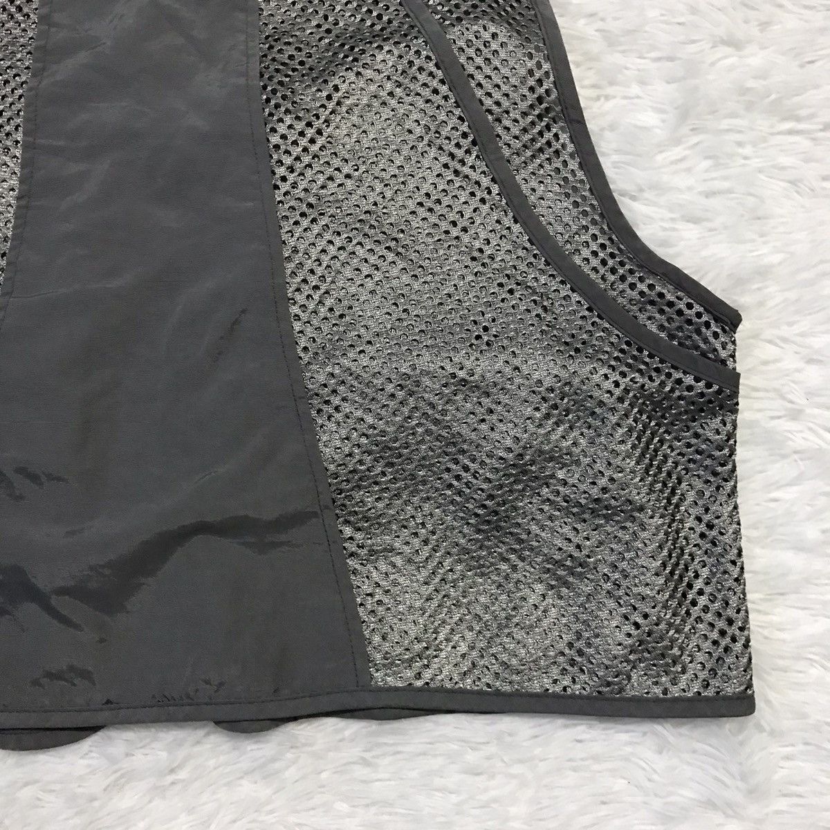 Japanese Brand Splash Netting Vest Cargo Multipockets Size US L / EU 52-54 / 3 - 8 Thumbnail