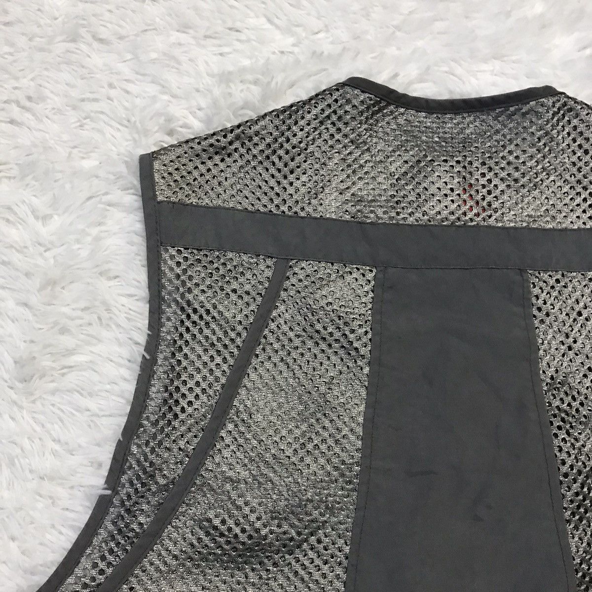 Japanese Brand Splash Netting Vest Cargo Multipockets Size US L / EU 52-54 / 3 - 10 Thumbnail