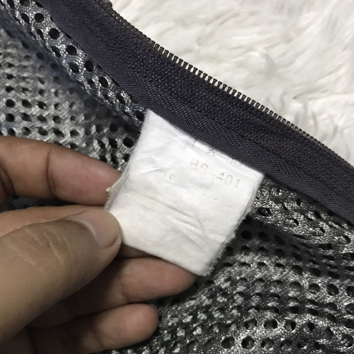 Japanese Brand Splash Netting Vest Cargo Multipockets Size US L / EU 52-54 / 3 - 15 Thumbnail