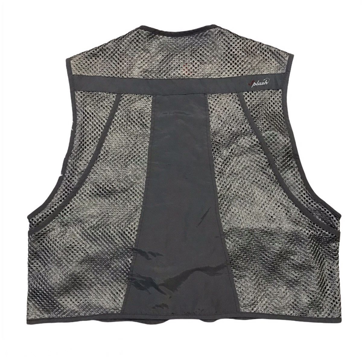 Japanese Brand Splash Netting Vest Cargo Multipockets Size US L / EU 52-54 / 3 - 2 Thumbnail