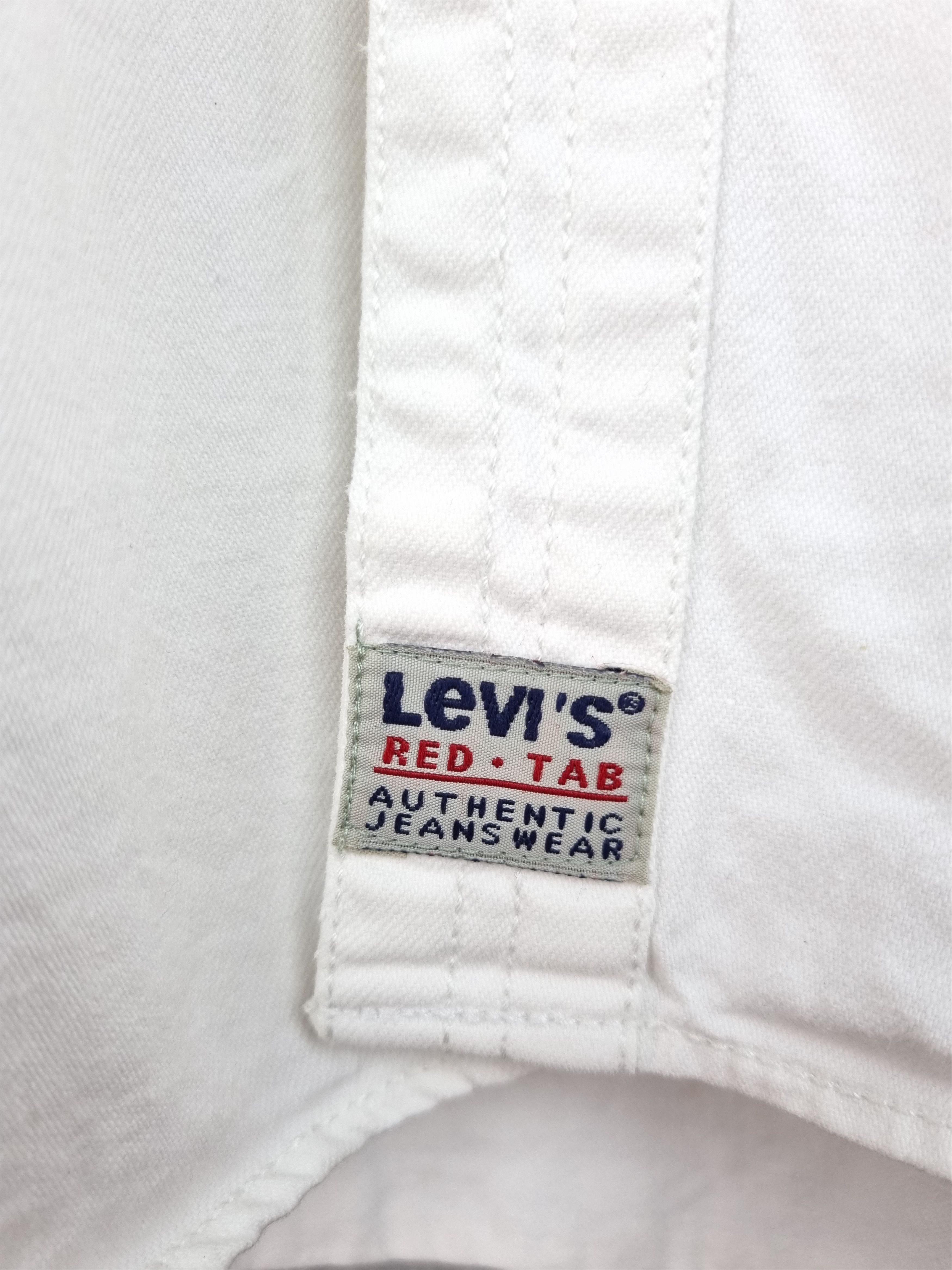 Levi's × Vintage 90s Rare LEVIS RED TAB Denim Vintage Shirt Size US L / EU 52-54 / 3 - 6 Thumbnail