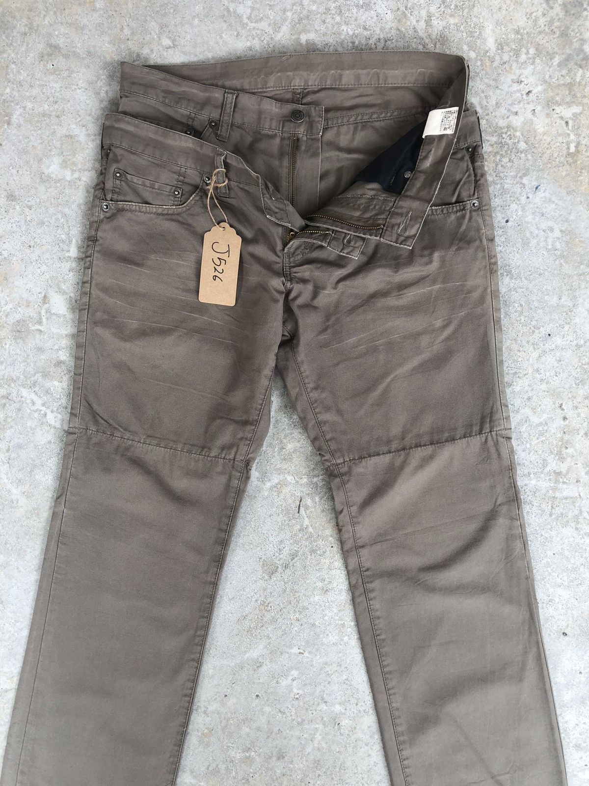PPFM Japanese PPFM Double Waist Jeans Distressed Size US 32 / EU 48 - 3 Thumbnail