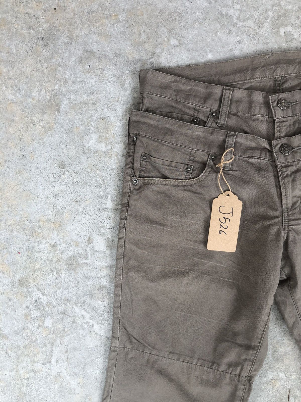 PPFM Japanese PPFM Double Waist Jeans Distressed Size US 32 / EU 48 - 4 Thumbnail