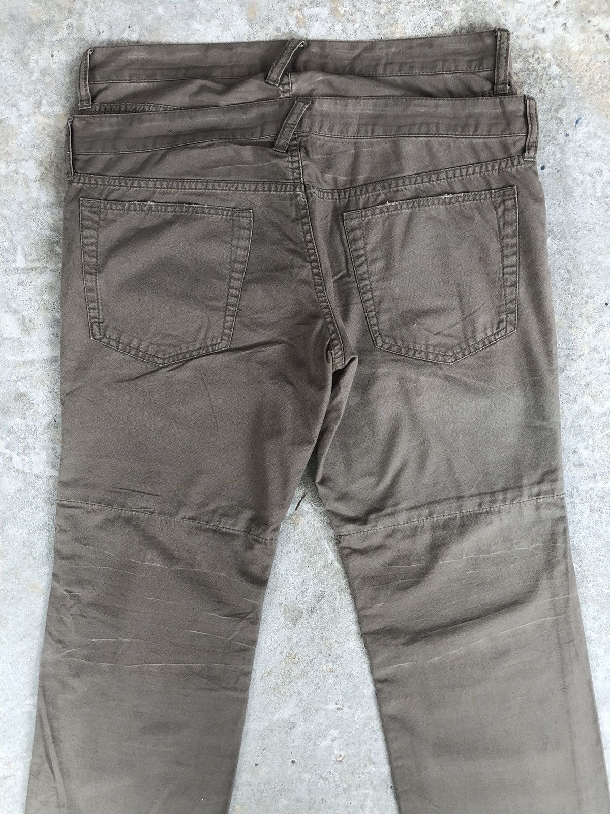 PPFM Japanese PPFM Double Waist Jeans Distressed Size US 32 / EU 48 - 8 Thumbnail