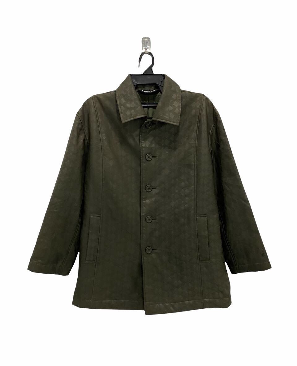 Issey Miyake Windcoat Olive Green Mid-Length Jacket Size M