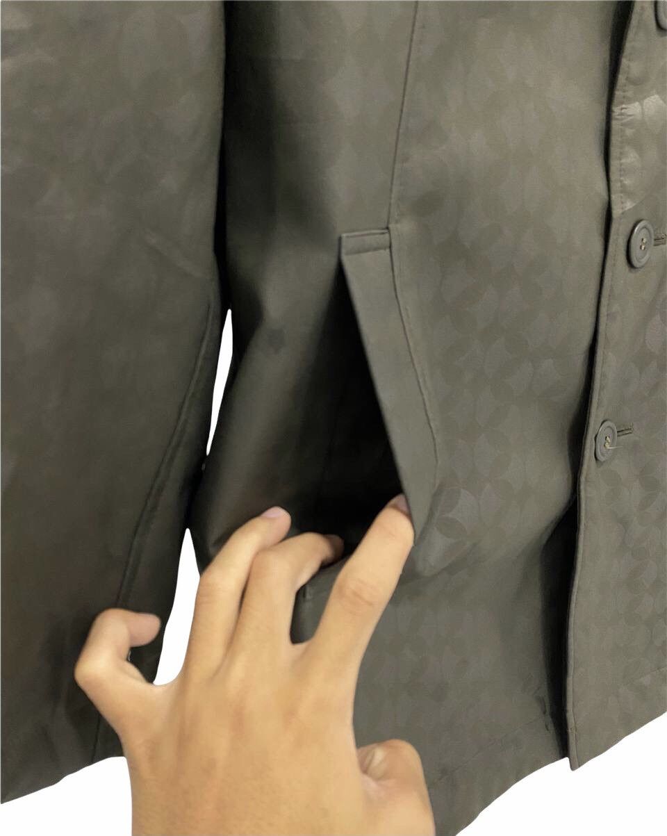 Issey Miyake Issey Miyake Windcoat Olive Green Mid-Length Jacket Size M Size US M / EU 48-50 / 2 - 8 Thumbnail