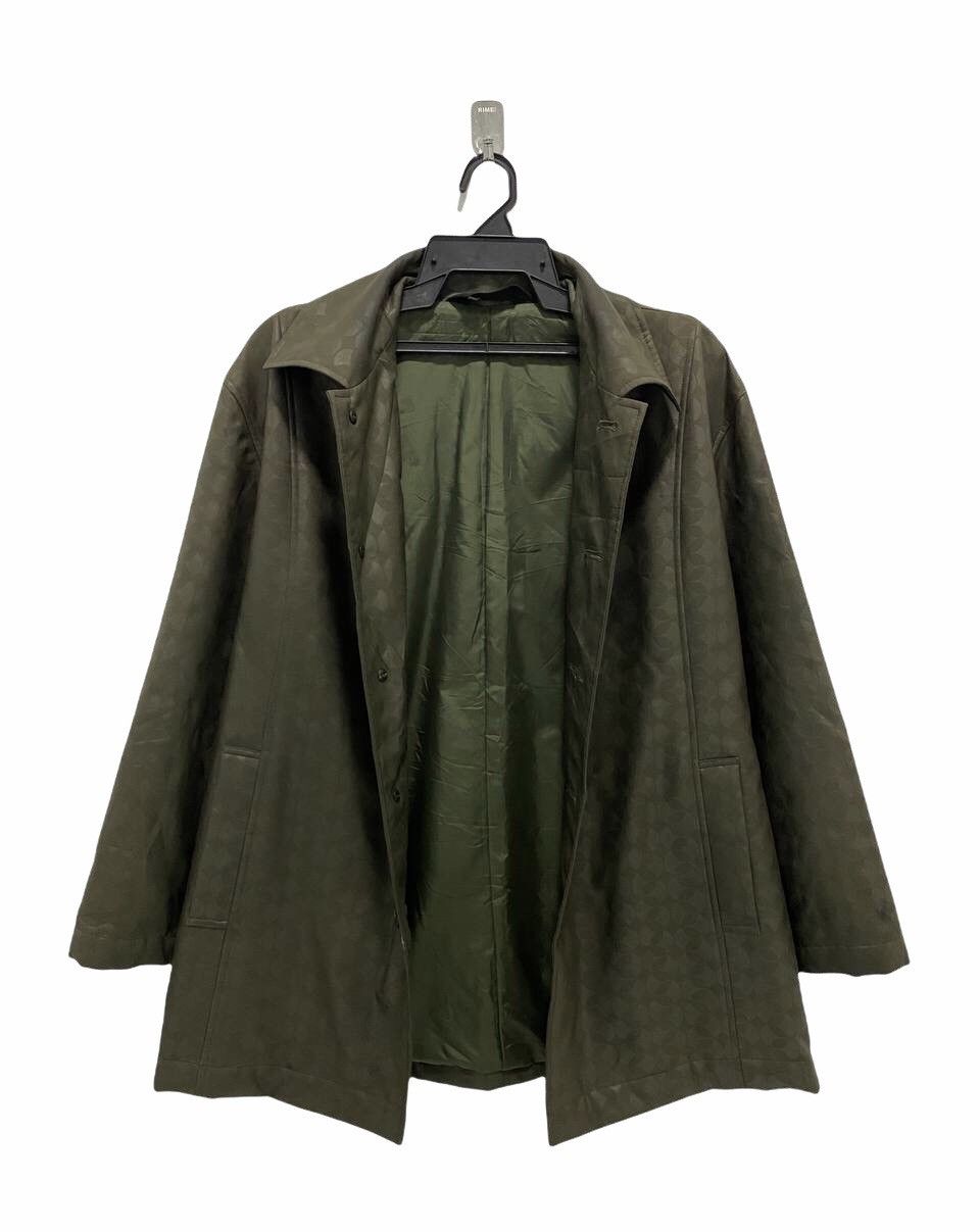 Issey Miyake Issey Miyake Windcoat Olive Green Mid-Length Jacket Size M Size US M / EU 48-50 / 2 - 9 Thumbnail