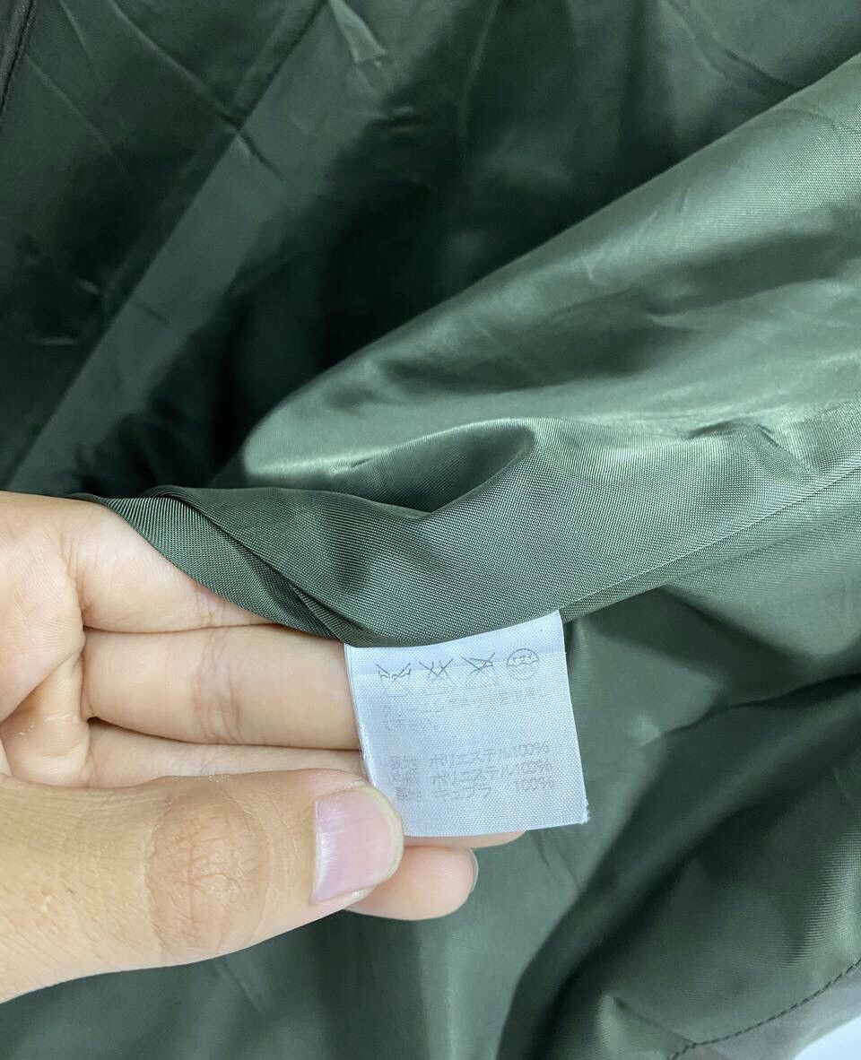 Issey Miyake Issey Miyake Windcoat Olive Green Mid-Length Jacket Size M Size US M / EU 48-50 / 2 - 11 Thumbnail