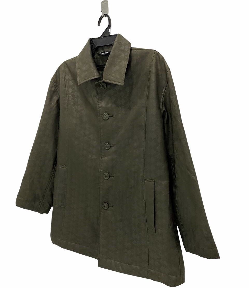 Issey Miyake Issey Miyake Windcoat Olive Green Mid-Length Jacket Size M Size US M / EU 48-50 / 2 - 4 Thumbnail