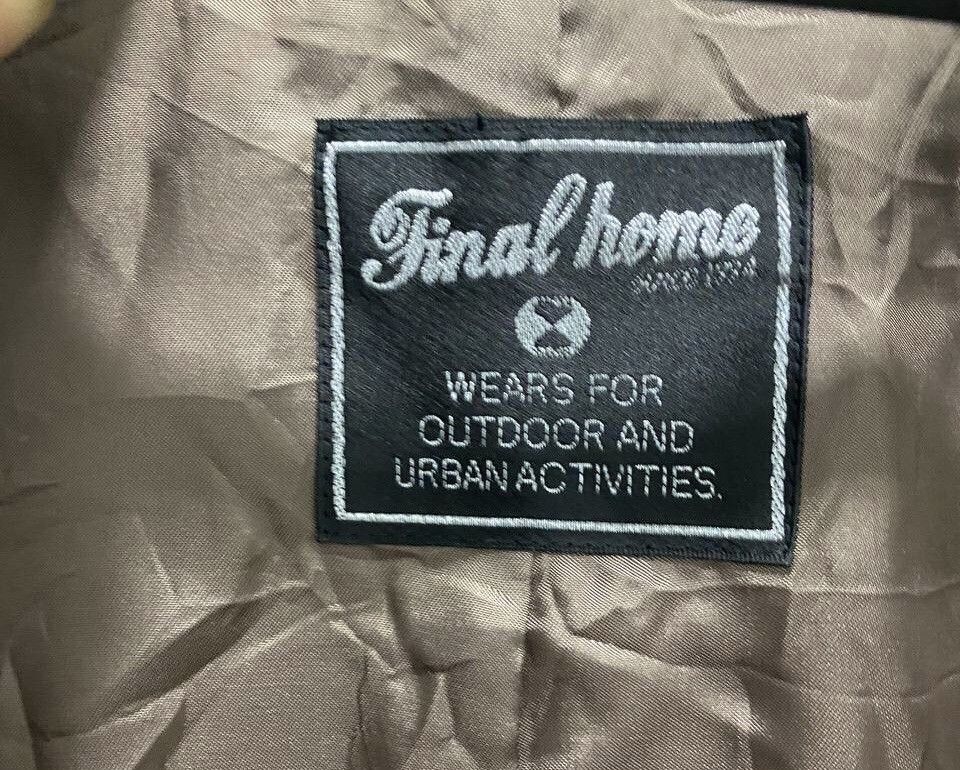Final Home × Issey Miyake Final Home by Kosuke Tsumura Brown Drape Collar Wool Jacket Size US M / EU 48-50 / 2 - 10 Thumbnail