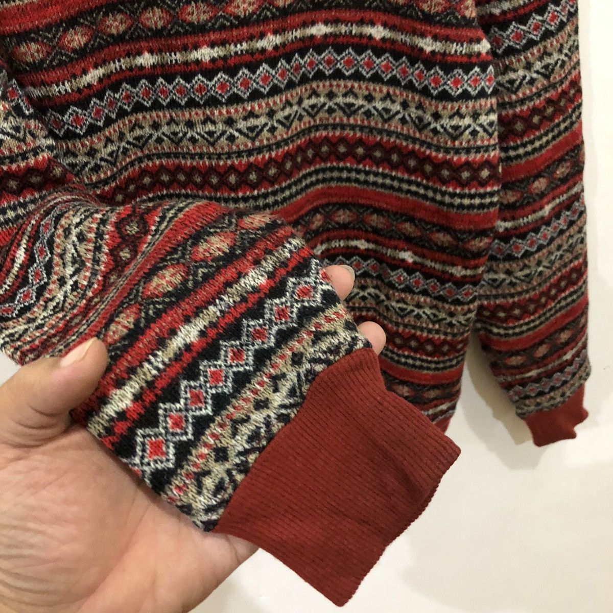 Japanese Brand Printed Fleece McGregor Inspired by Kapital Japan Size US M / EU 48-50 / 2 - 7 Thumbnail