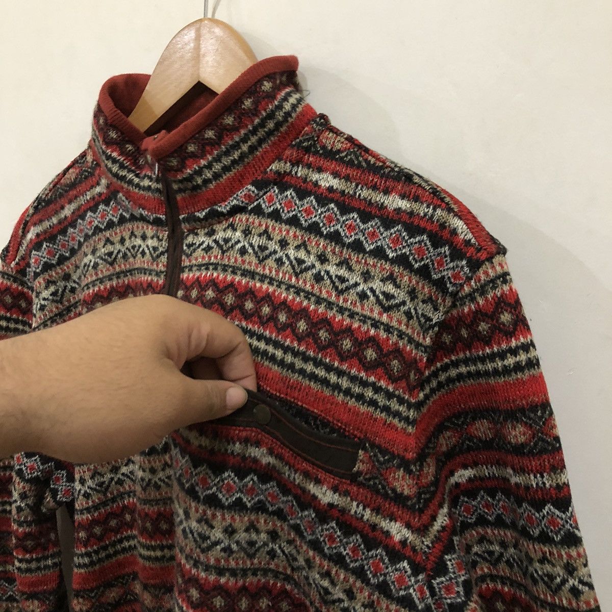 Japanese Brand Printed Fleece McGregor Inspired by Kapital Japan Size US M / EU 48-50 / 2 - 5 Thumbnail