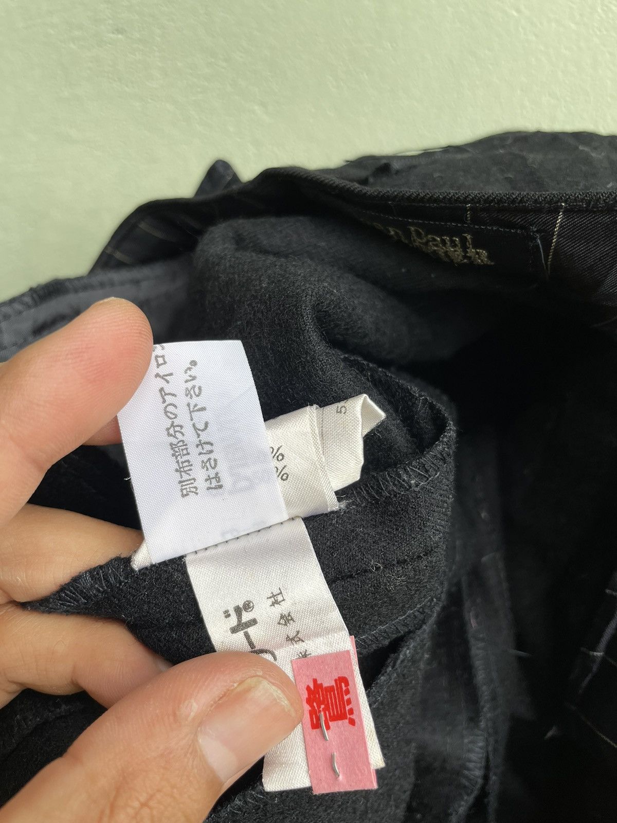 Jean Paul Gaultier Vintage Jean Paul Gaultier Wool Buckle Pants Size US 27 - 16 Thumbnail