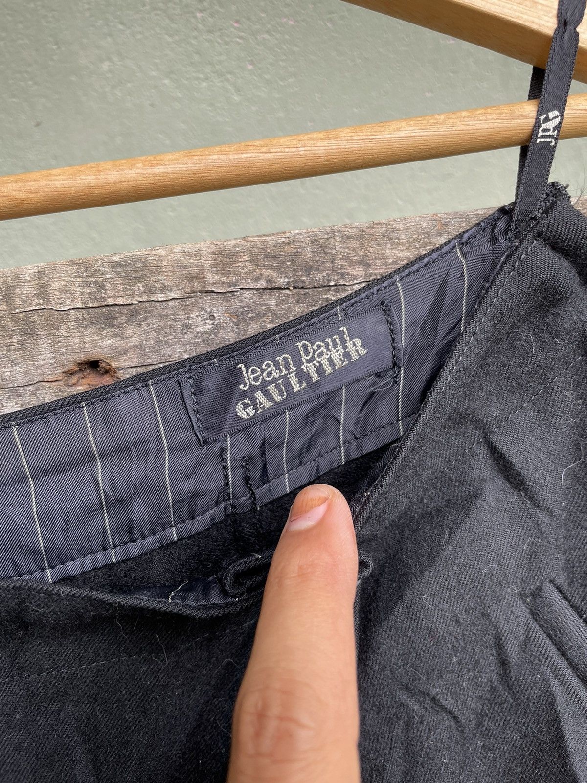 Jean Paul Gaultier Vintage Jean Paul Gaultier Wool Buckle Pants Size US 27 - 5 Thumbnail