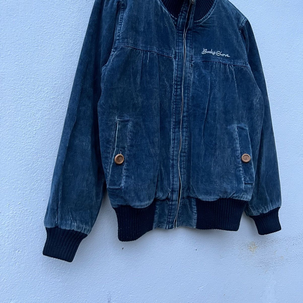 Japanese Brand VINTAGE BILLABONG DENIM VARSITY BOMBER JACKET Size US M / EU 48-50 / 2 - 4 Thumbnail