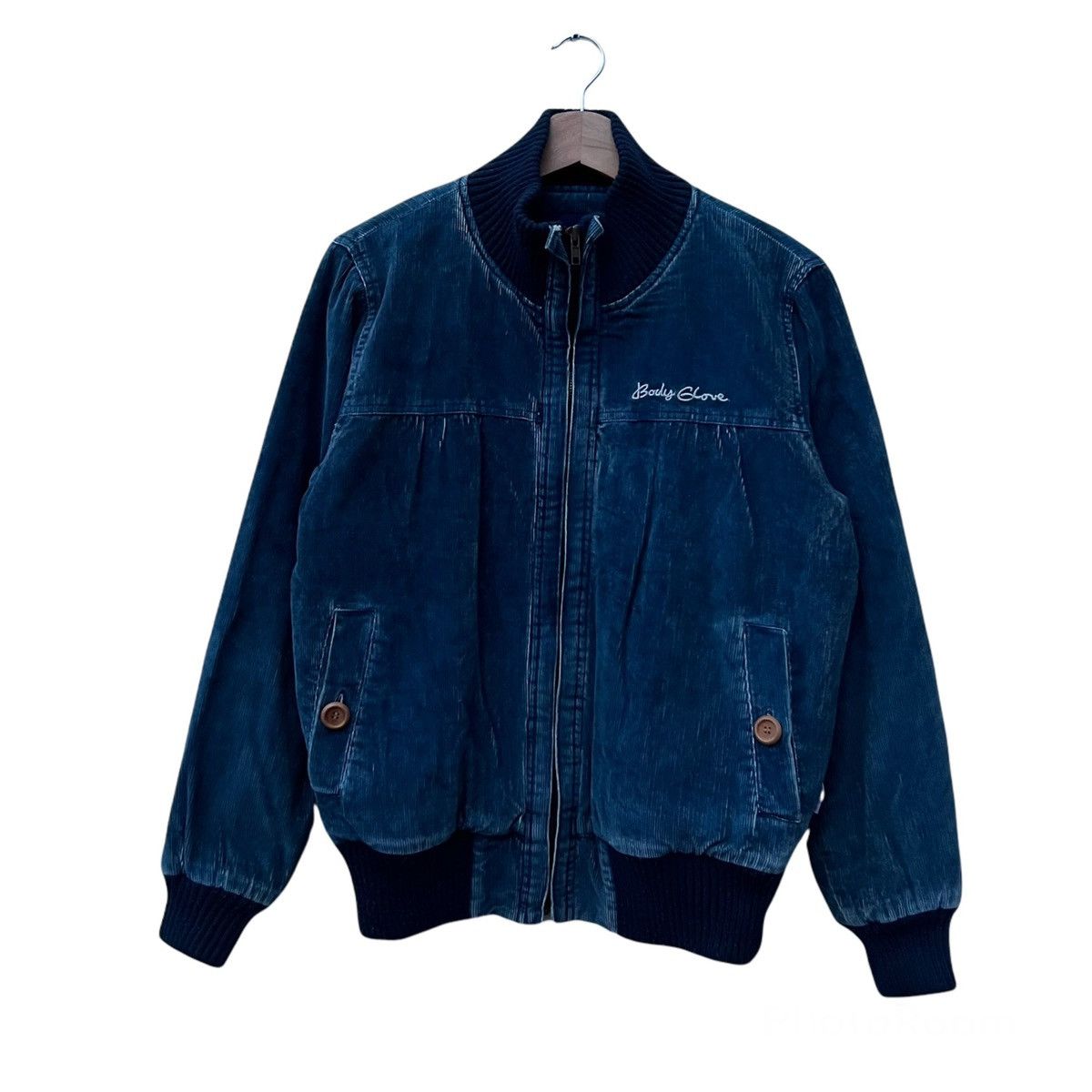 Japanese Brand VINTAGE BILLABONG DENIM VARSITY BOMBER JACKET Size US M / EU 48-50 / 2 - 1 Thumbnail
