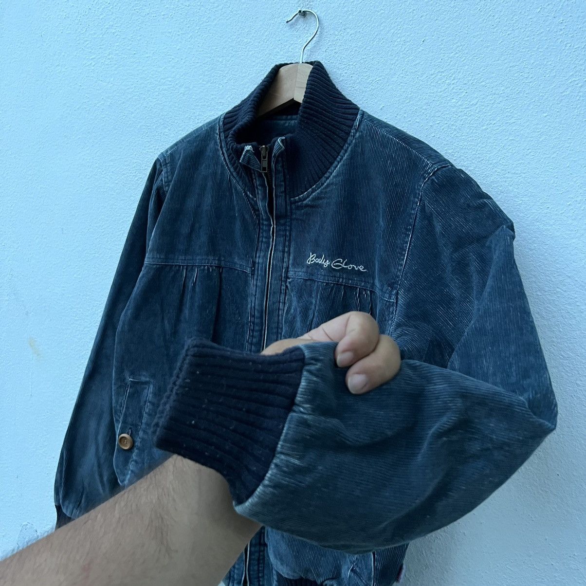 Japanese Brand VINTAGE BILLABONG DENIM VARSITY BOMBER JACKET Size US M / EU 48-50 / 2 - 6 Thumbnail