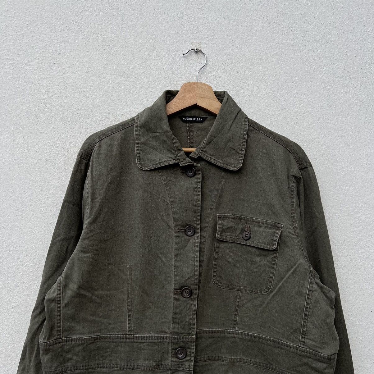 Japanese Brand MILITARY COLLECTION JOHN JELLO MULTI POCKET JACKET Size US M / EU 48-50 / 2 - 3 Thumbnail