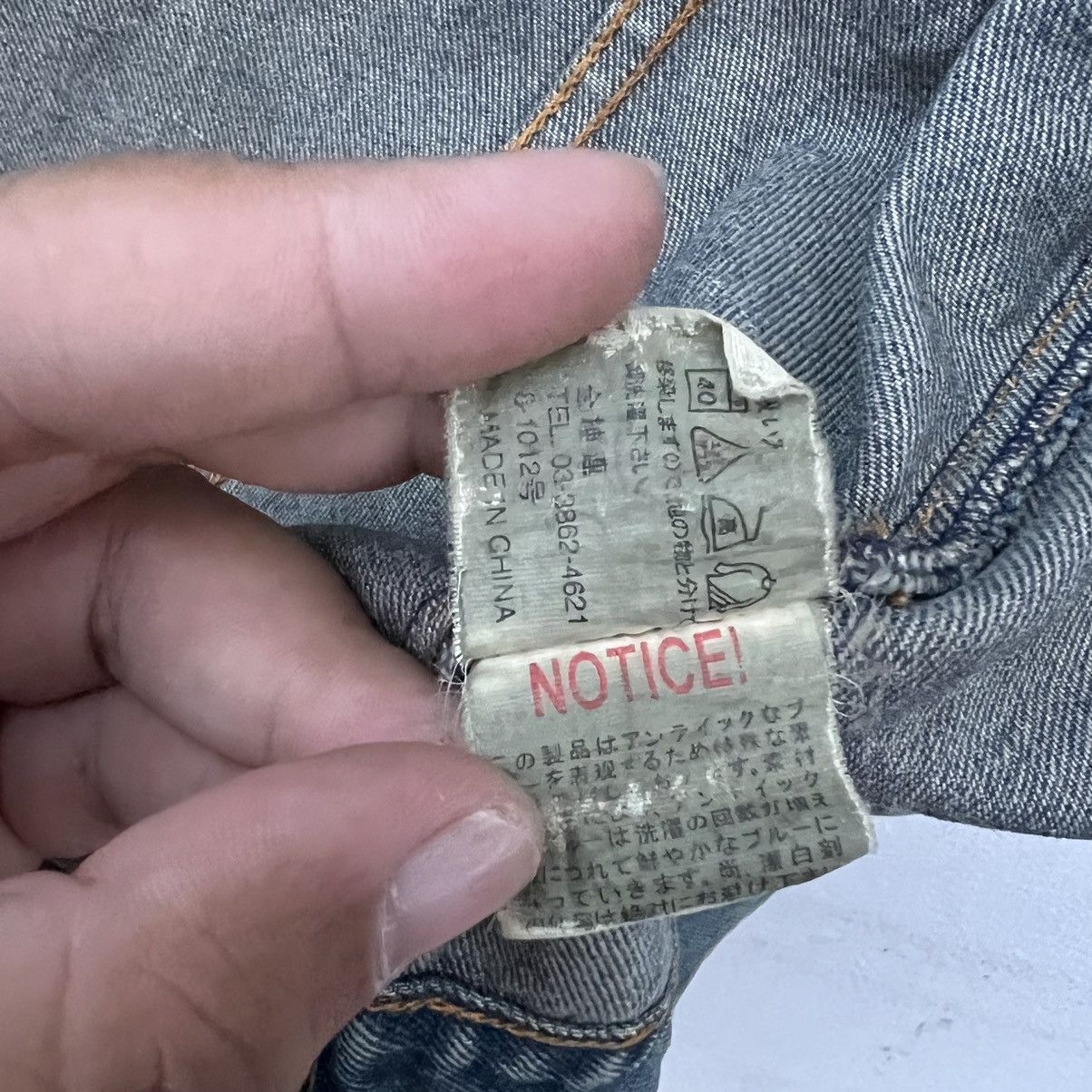 Japanese Brand RARE TRUE VINTAGE DISTRESSED TRUCKER DENIM JACKET Size US M / EU 48-50 / 2 - 15 Thumbnail