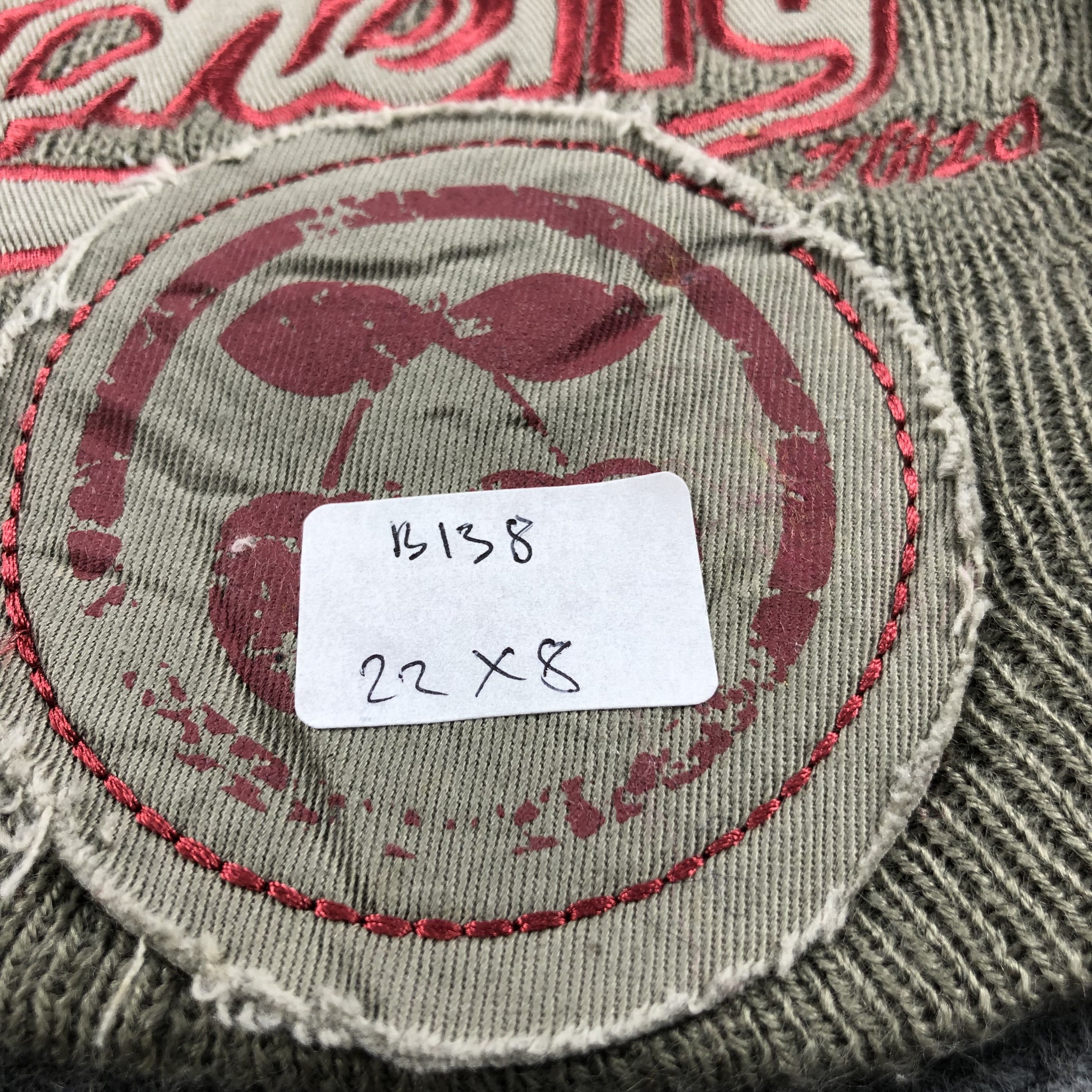 Japanese Brand Cherry Slouchy Beanie Snowcap Snow Hat B138 Size ONE SIZE - 6 Thumbnail