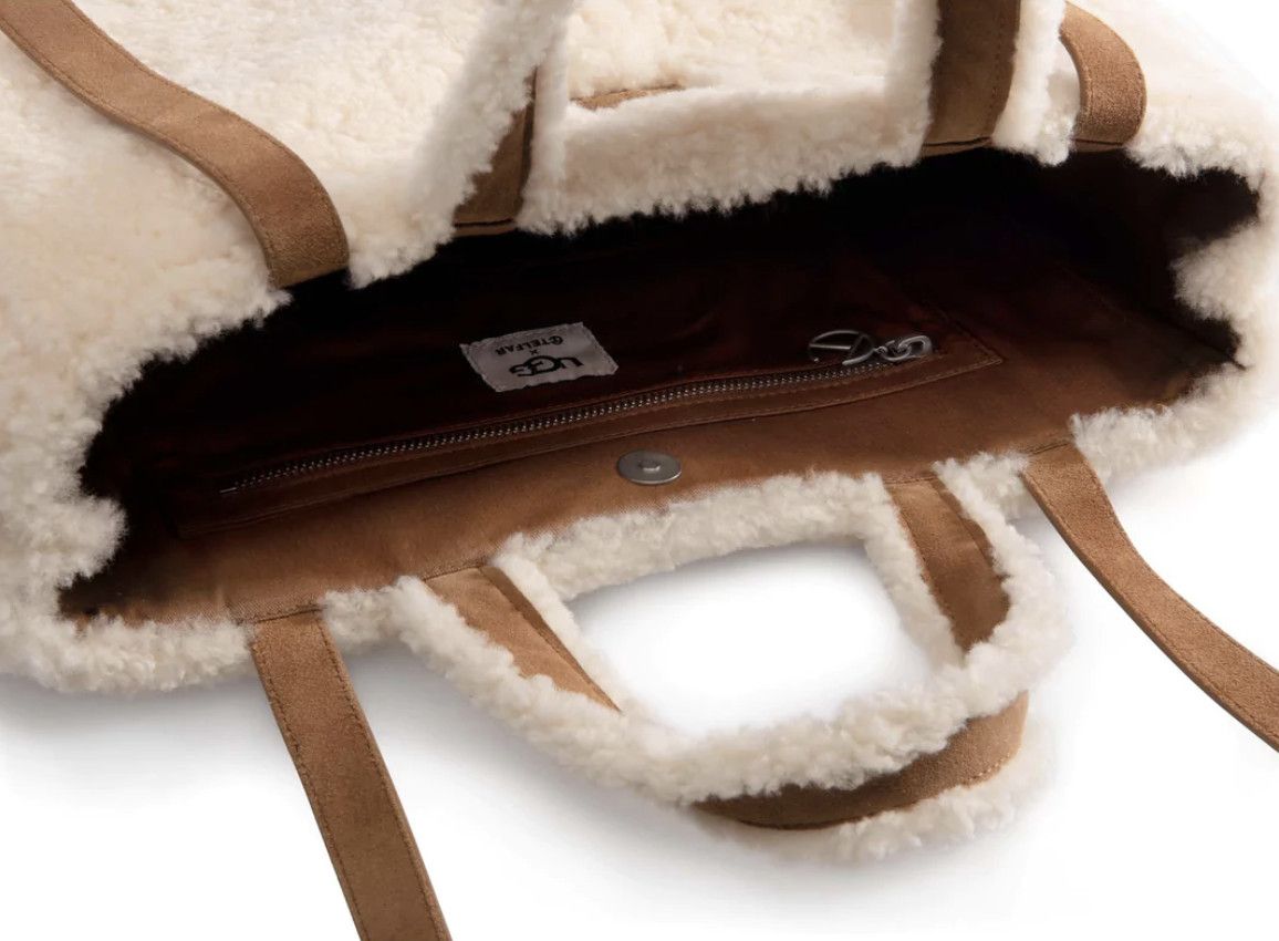 Telfar × Ugg UGG x TELFAR Medium Shopper reversible-natural Size ONE SIZE - 3 Thumbnail