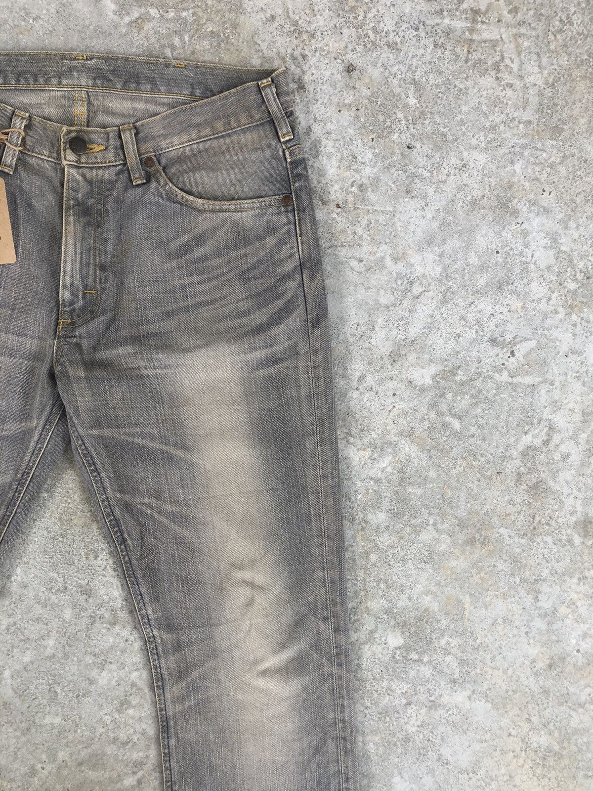 Lee Japanese Lee Flared Jeans Distressed Jeans Size US 33 - 5 Thumbnail