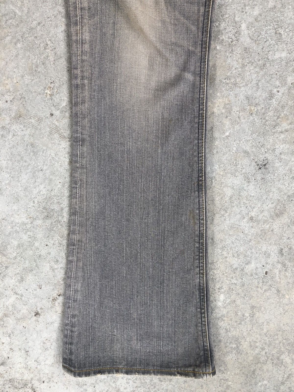 Lee Japanese Lee Flared Jeans Distressed Jeans Size US 33 - 6 Thumbnail