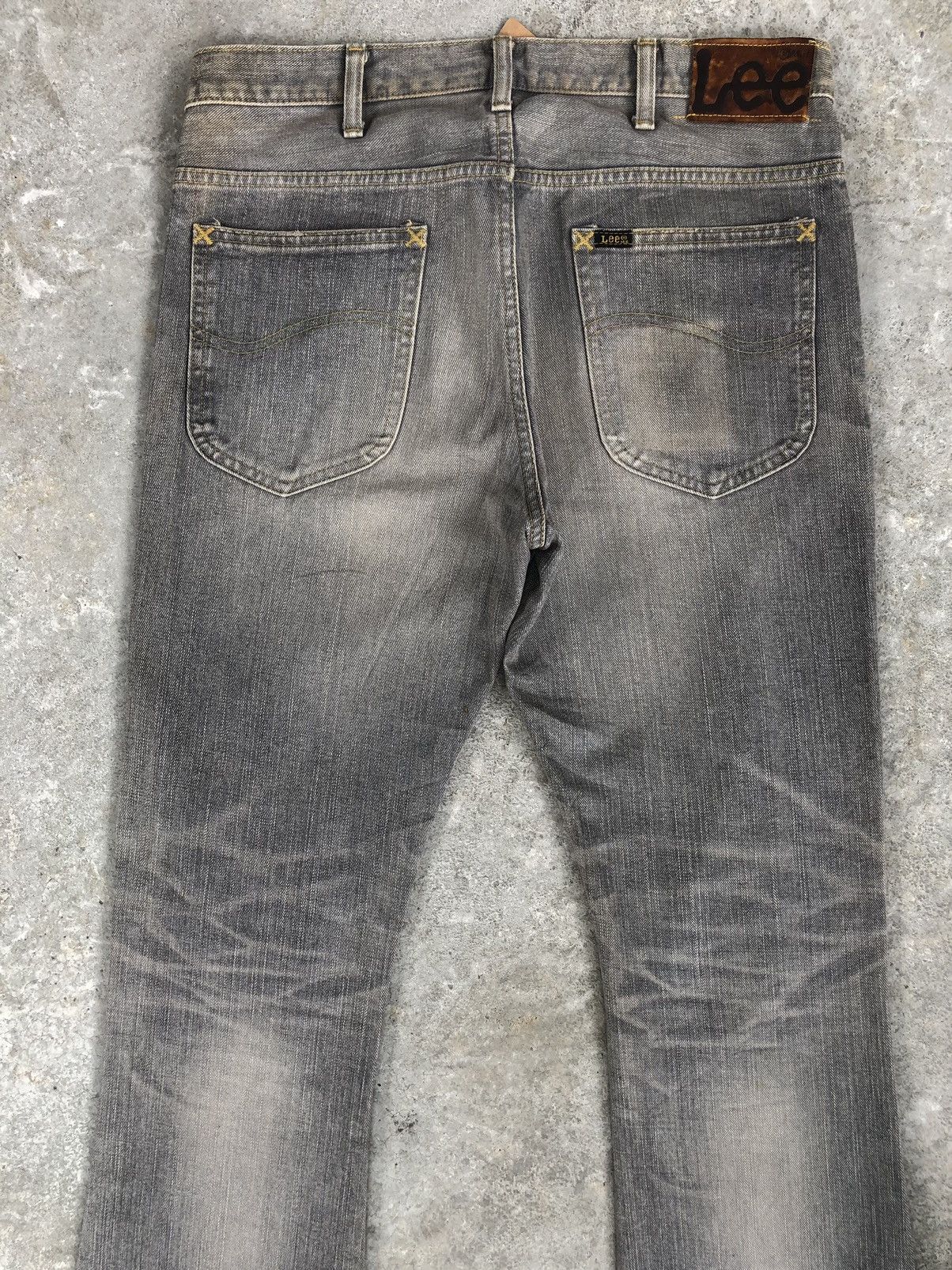 Lee Japanese Lee Flared Jeans Distressed Jeans Size US 33 - 8 Thumbnail