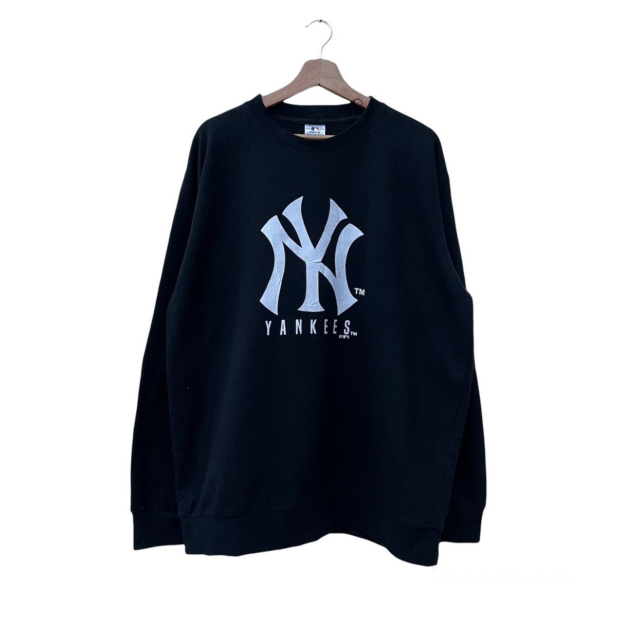 Japanese Brand BIG SIZE BIG LOGO MLB YANKEES NY SWEATSHIRT 5L Size US XXL / EU 58 / 5 - 1 Thumbnail