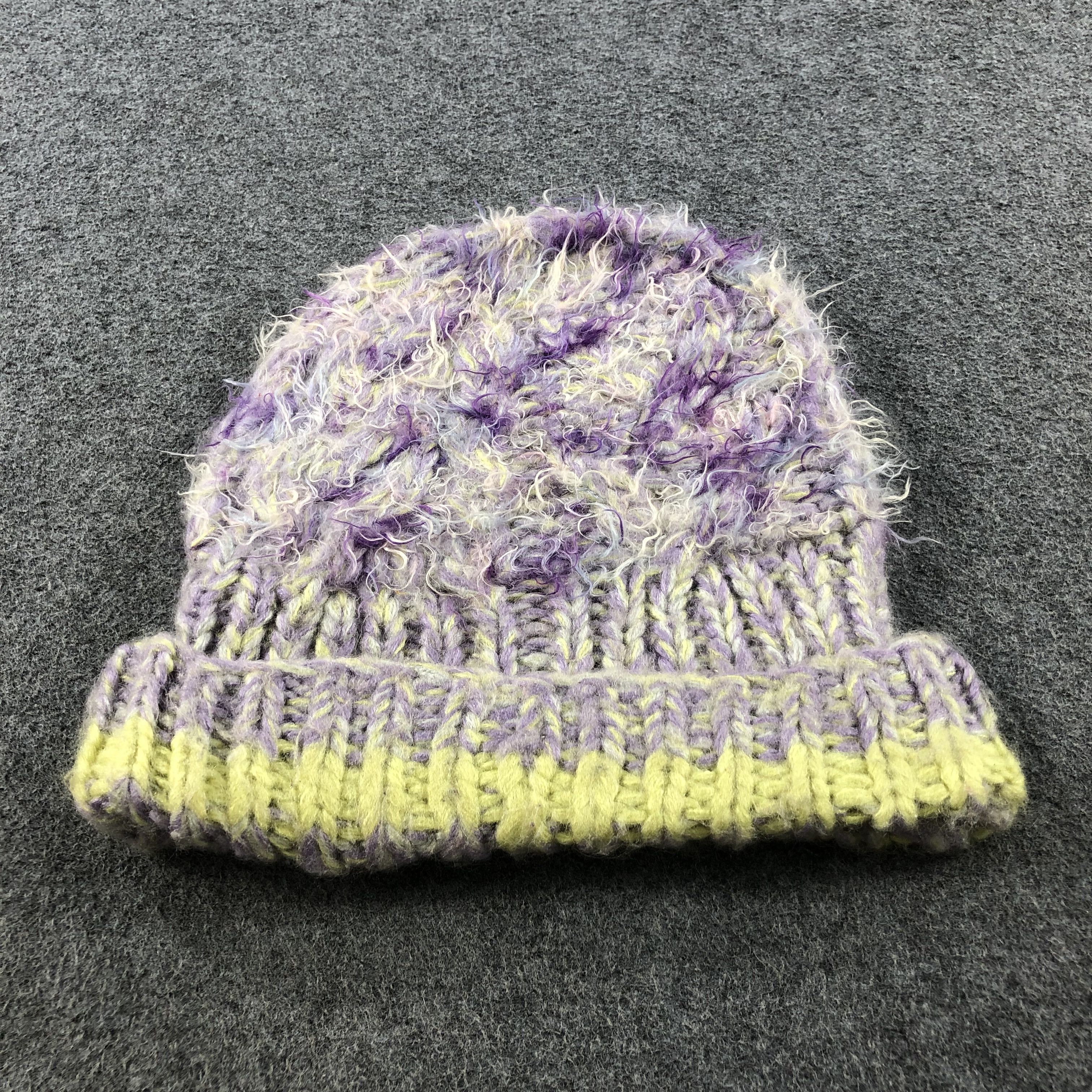 Japanese Brand Faux Furry Beanie Snow Hat Snowcap B78 Size ONE SIZE - 2 Thumbnail