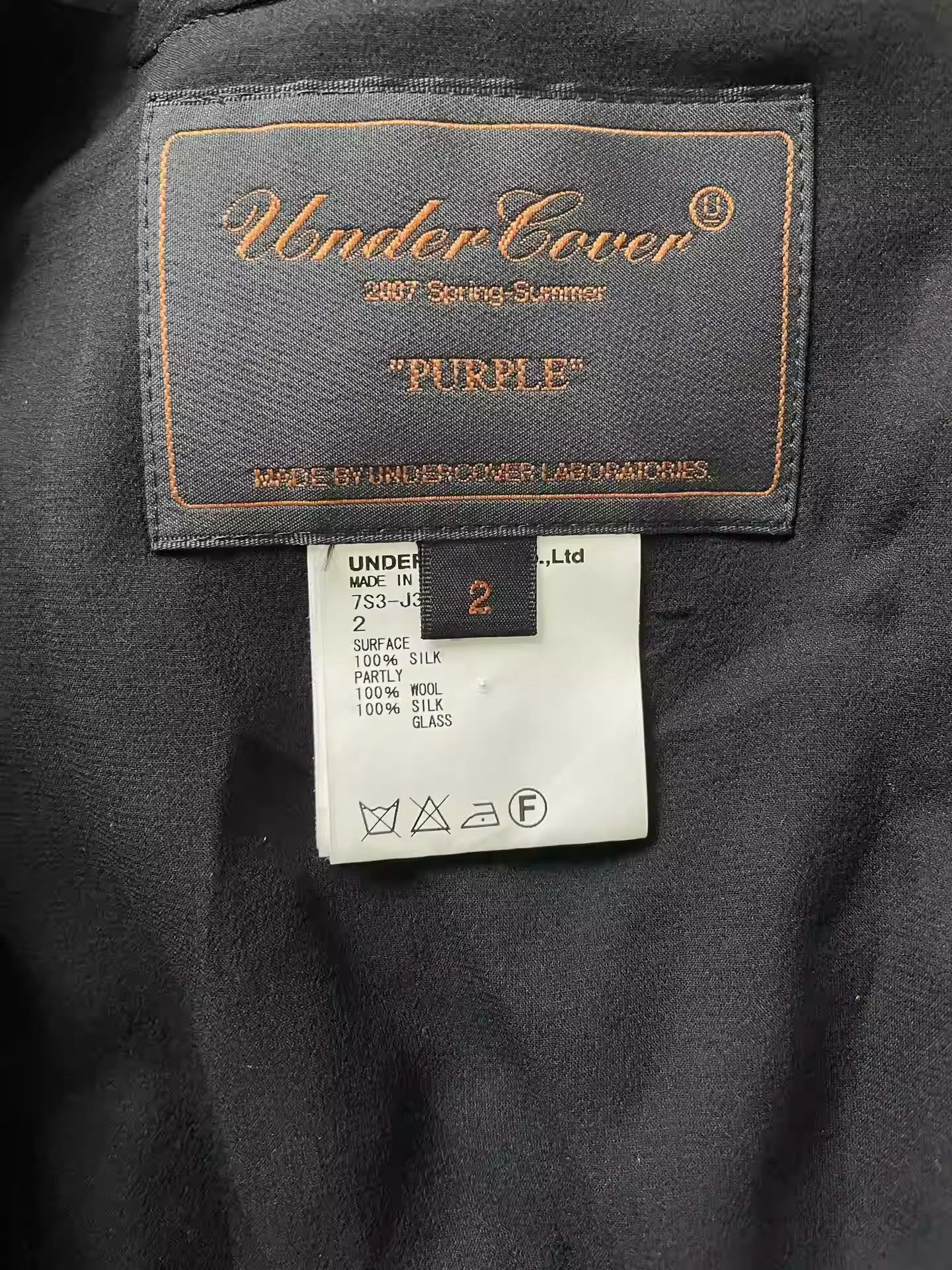Undercover undercover PURPLE period multi-layer deconstructed jacket Size US M / EU 48-50 / 2 - 4 Thumbnail