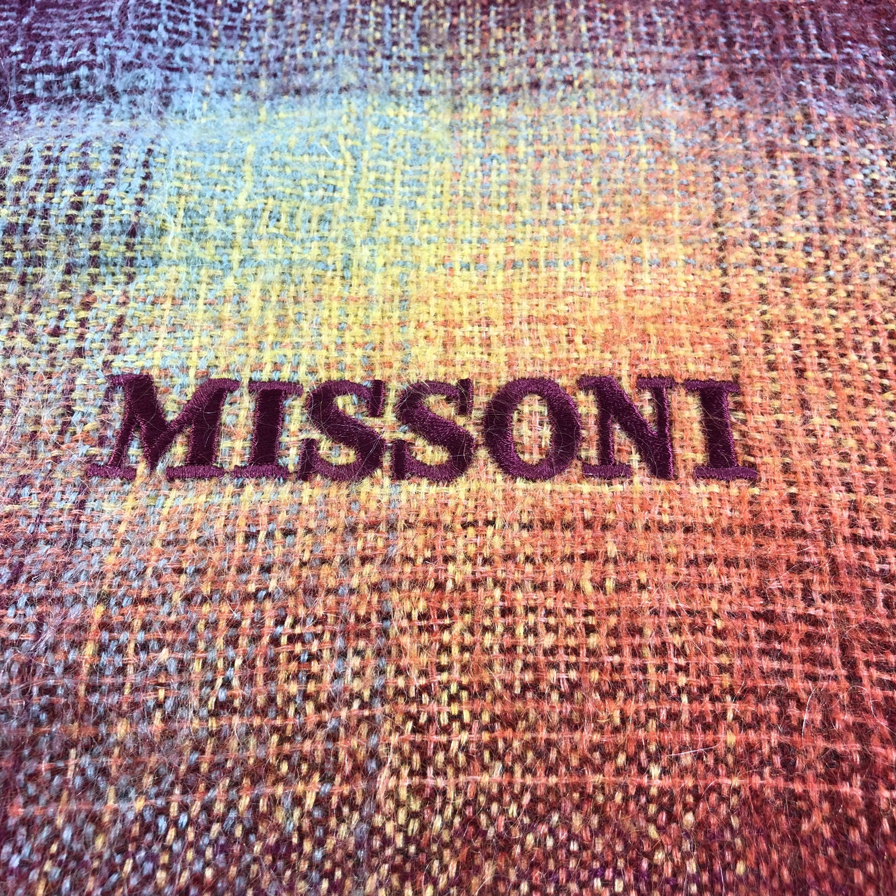 Missoni Missoni Colorful Mohair Scarf Muffler V1257 Size ONE SIZE - 4 Thumbnail