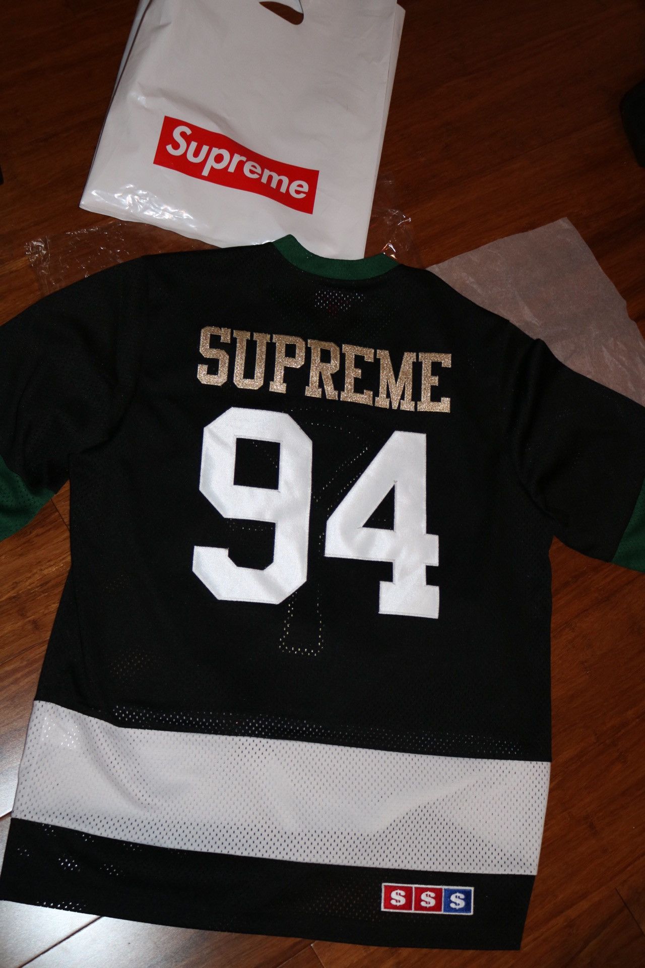 ウェア supreme ankh hockey jersey Supreme Ankh Hockey Jersey Black Men's - SS18 - US
