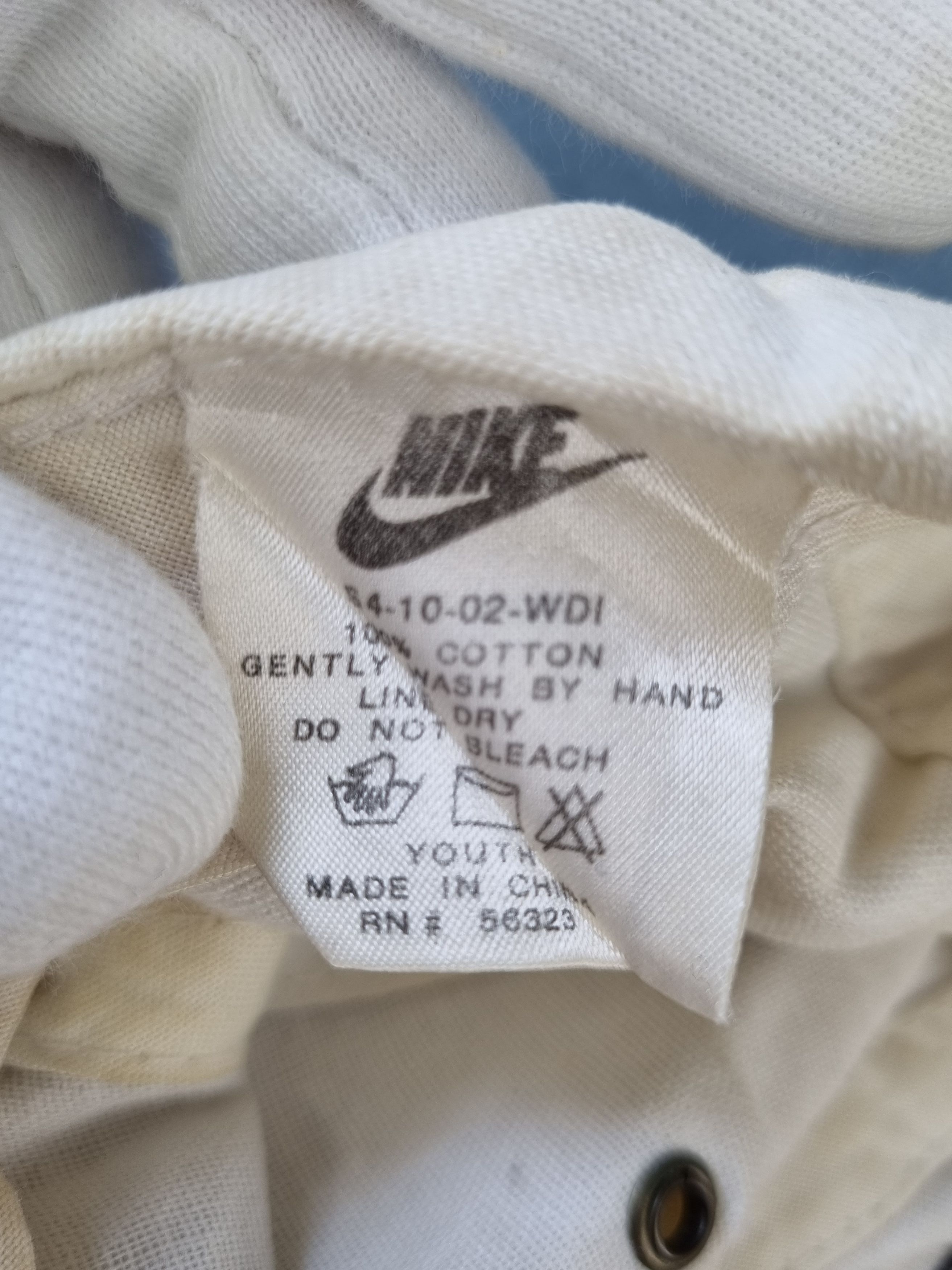 Jordan Brand × Nike × Vintage Rare 90s Jordan NIKE Youth Thrashed Faded Cap Size ONE SIZE - 10 Thumbnail